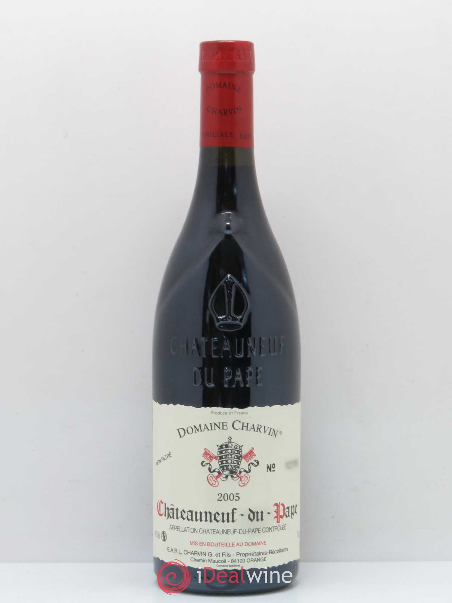 Châteauneuf-du-Pape Charvin (Domaine) 2005 - Lot de 1 bouteille - 0