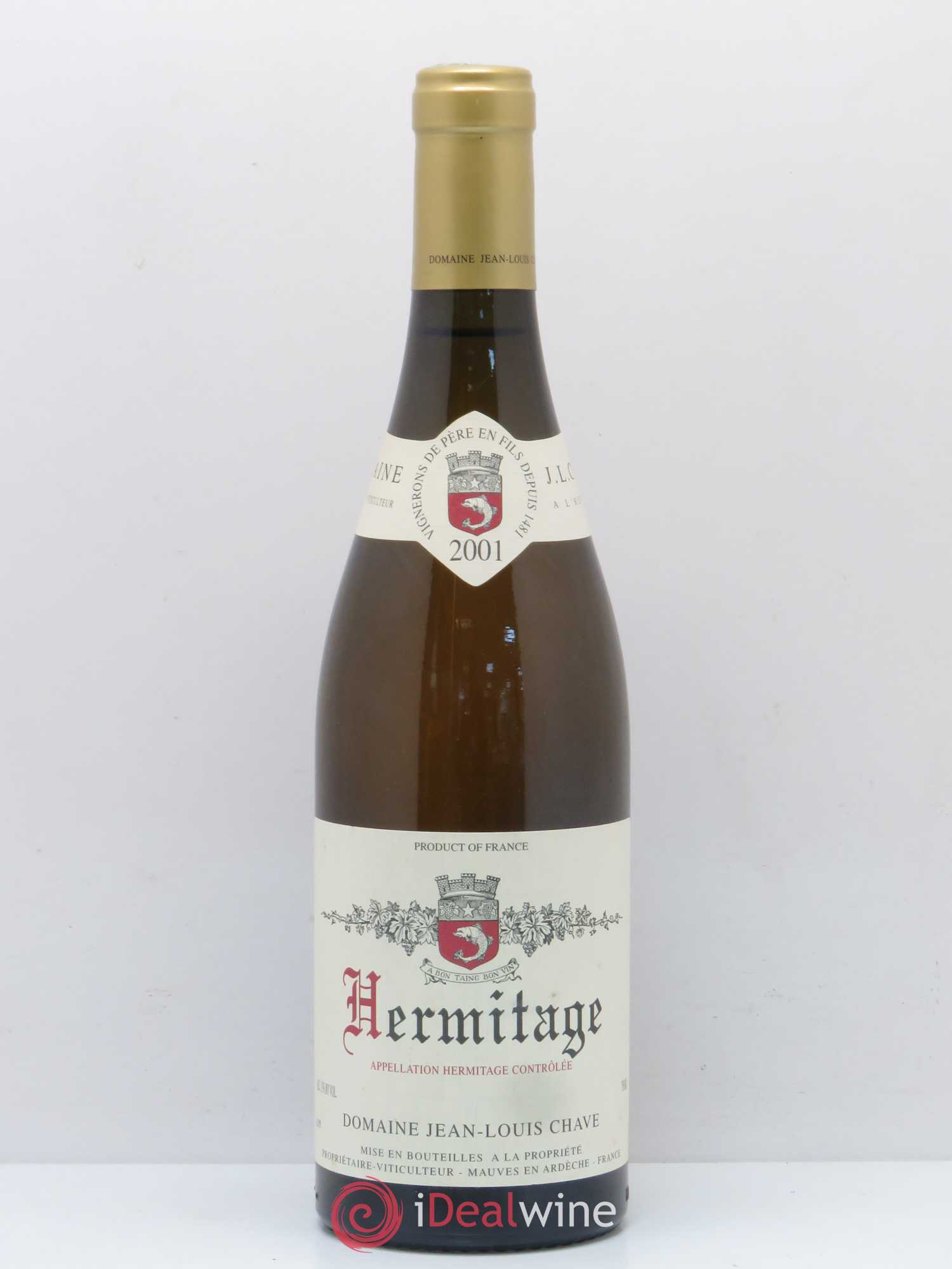 Hermitage Jean-Louis Chave 2001 - Lot de 1 bouteille - 0