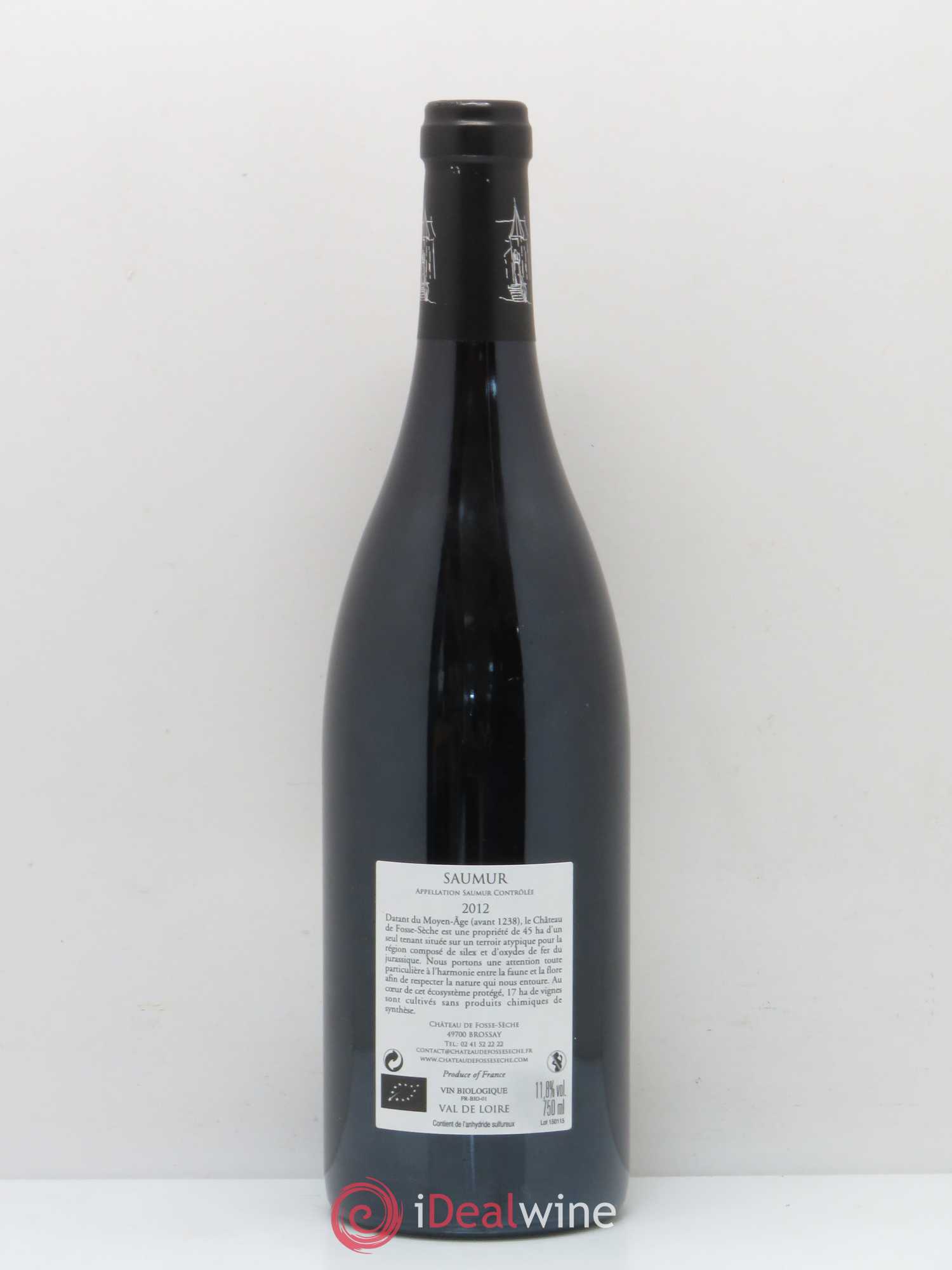 Saumur Eolithe Château de Fosse-Seche 2012 - Posten von 1 Flasche - 1
