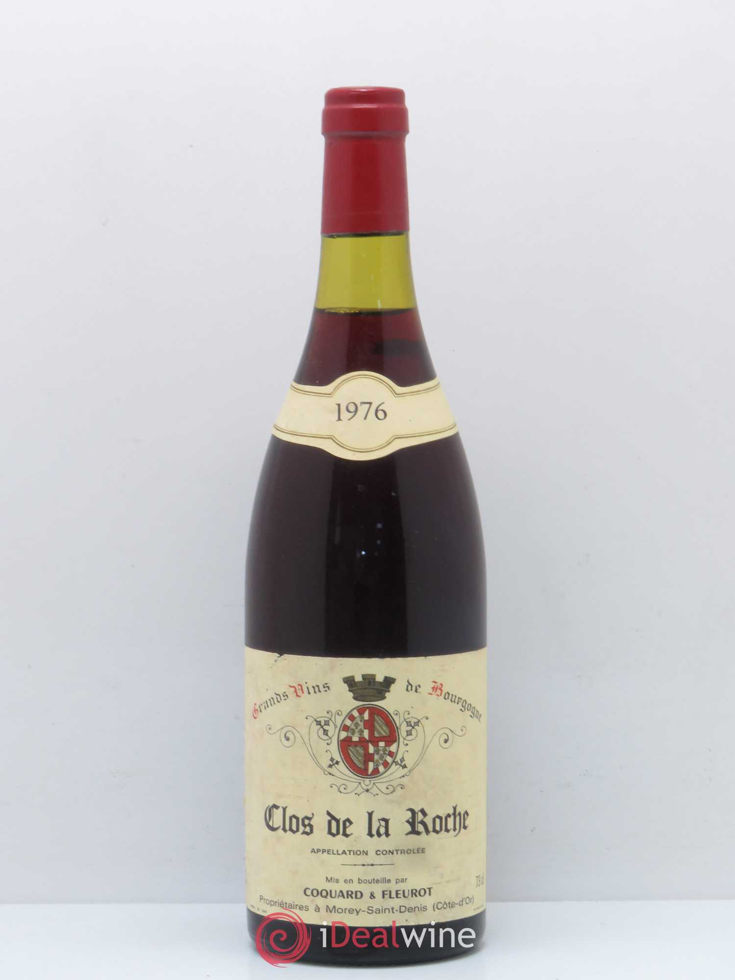 Clos de la Roche Grand Cru Domaine Coquard et Fleurot 1976 - Posten von 1 Flasche - 0