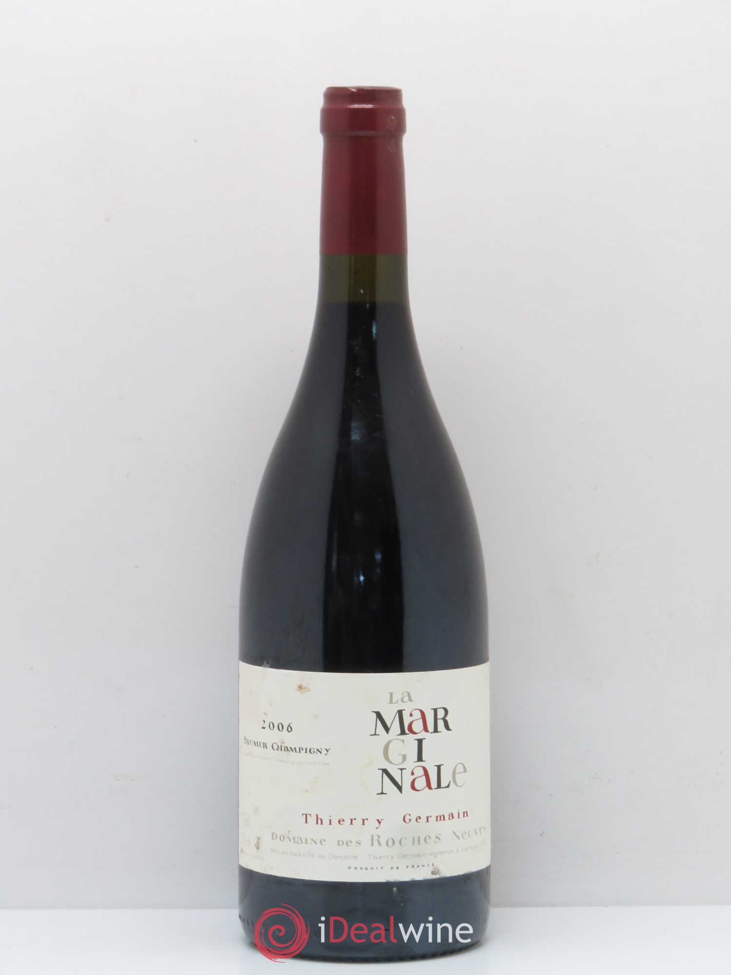Saumur-Champigny La Marginale Domaine des Roches Neuves - Thierry Germain 2006 - Lot de 1 bouteille - 0