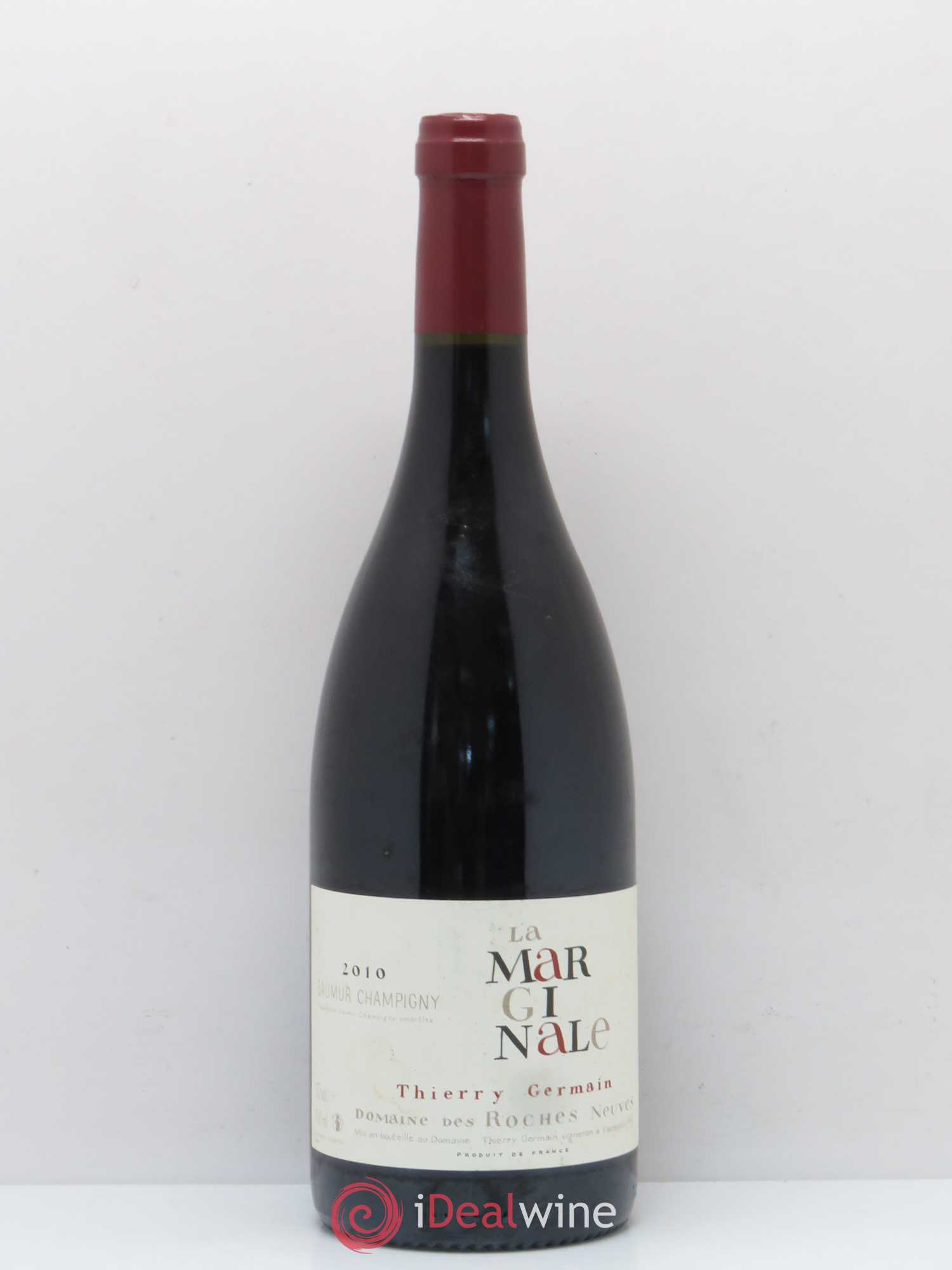 Saumur-Champigny La Marginale Domaine des Roches Neuves - Thierry Germain 2010 - Lot de 1 bouteille - 0