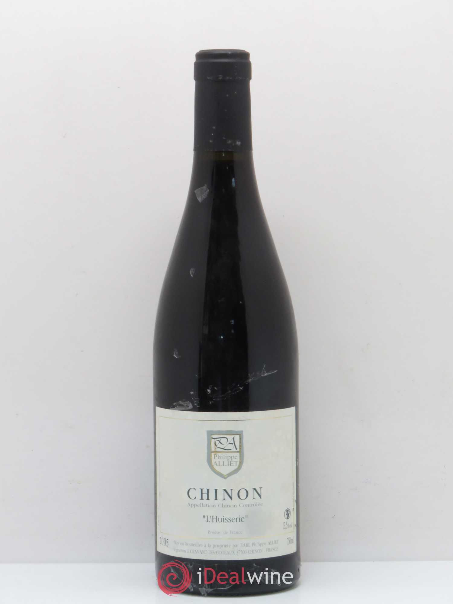Chinon L'Huisserie Philippe Alliet 2005 - Lot de 1 bouteille - 0