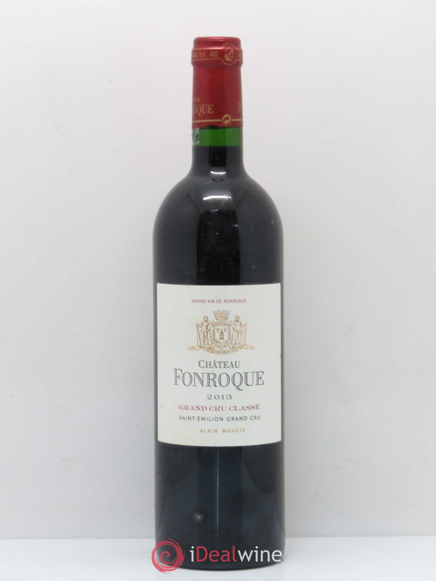 Château Fonroque Grand Cru Classé 2013 - Lot de 1 bouteille - 0