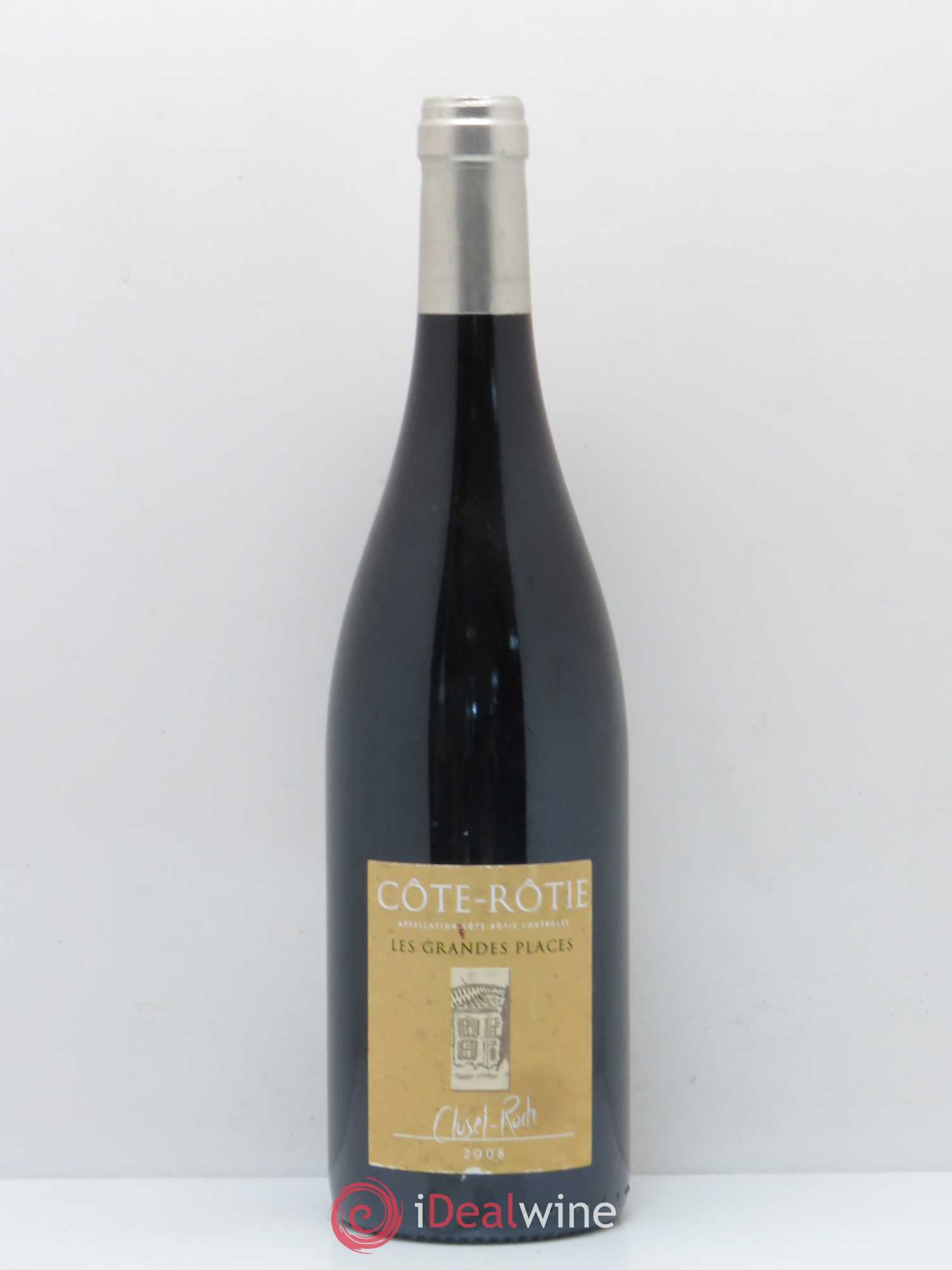Côte-Rôtie Les Grandes Places Clusel-Roch 2008 - Lot de 1 bouteille - 0