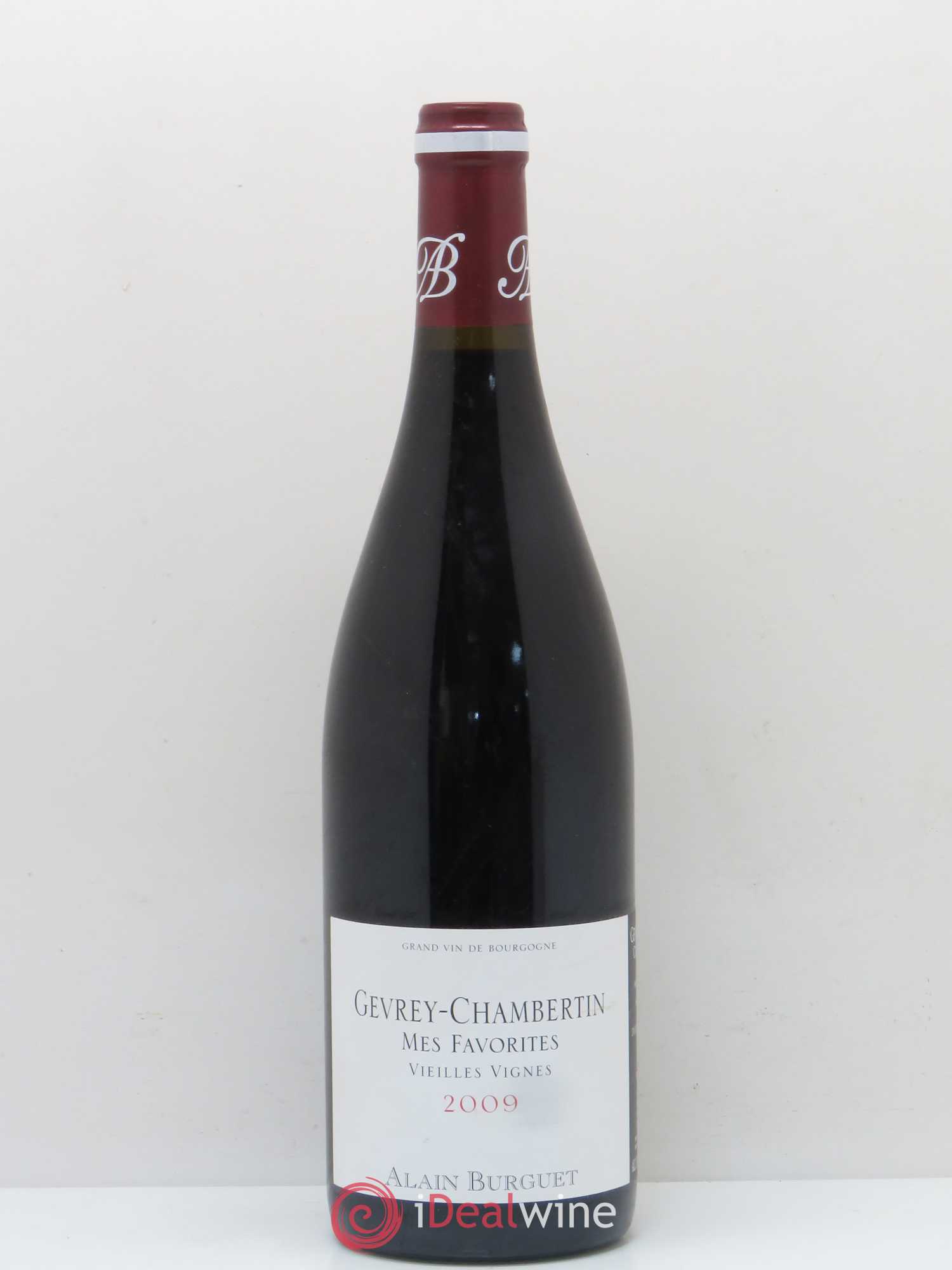 Gevrey-Chambertin Mes Favorites vieilles vignes Domaine Alain Burguet 2009 - Posten von 1 Flasche - 0