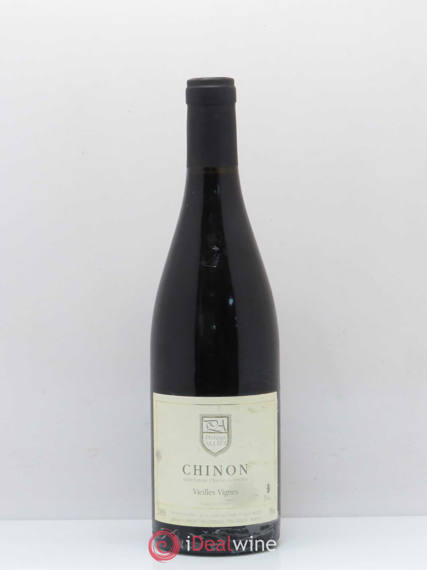 Chinon Vieilles Vignes Philippe Alliet 2005 - Lot de 1 bouteille - 0