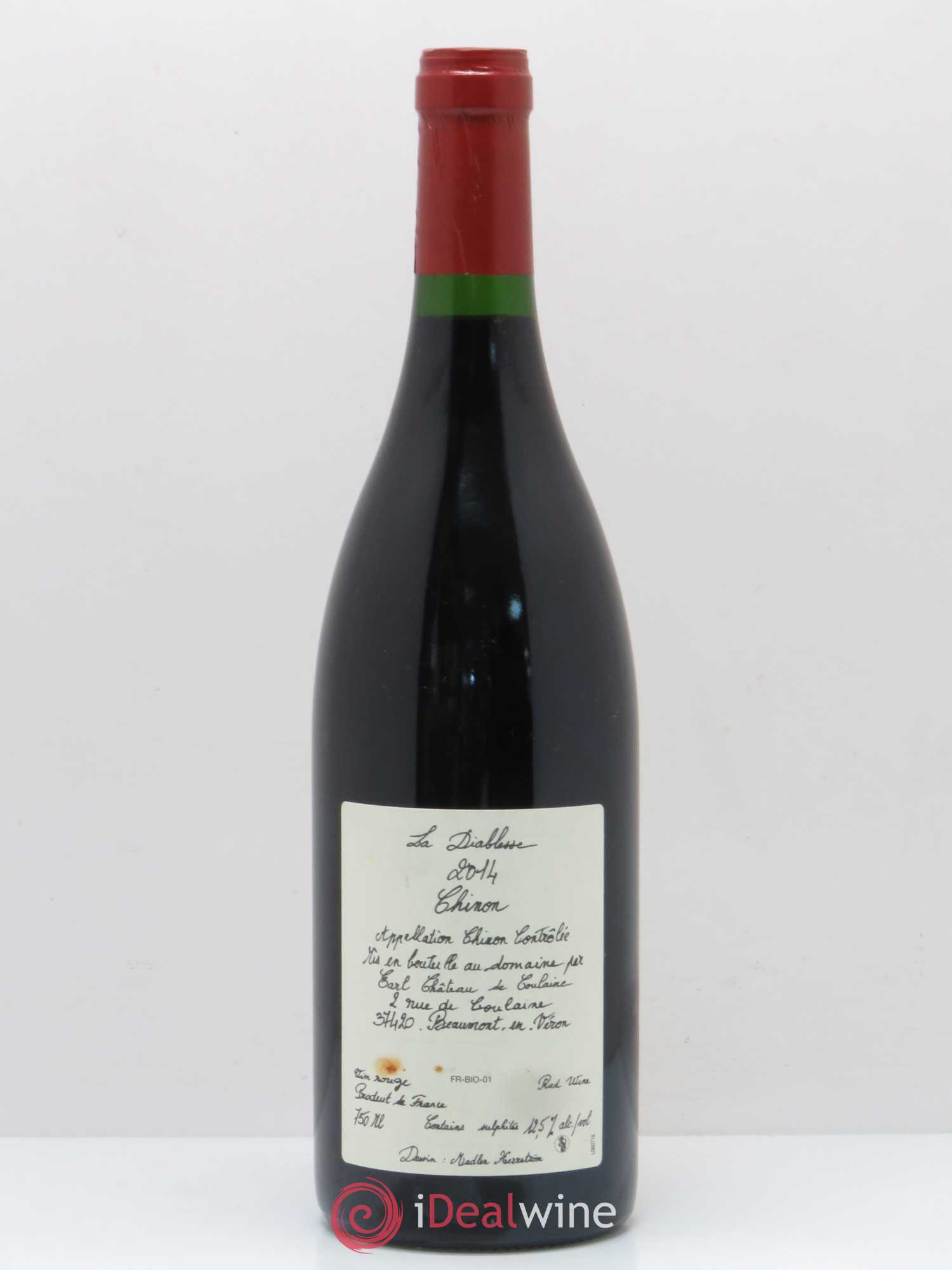 Chinon La Diablesse Château de Coulaine 2014 - Posten von 1 Flasche - 1