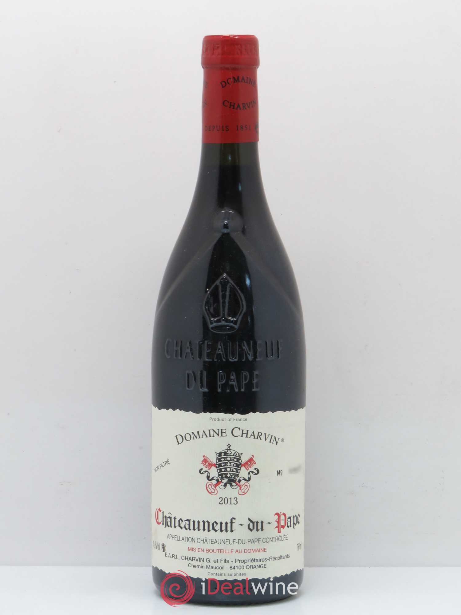 Châteauneuf-du-Pape Charvin (Domaine) 2013 - Lot de 1 bouteille - 0