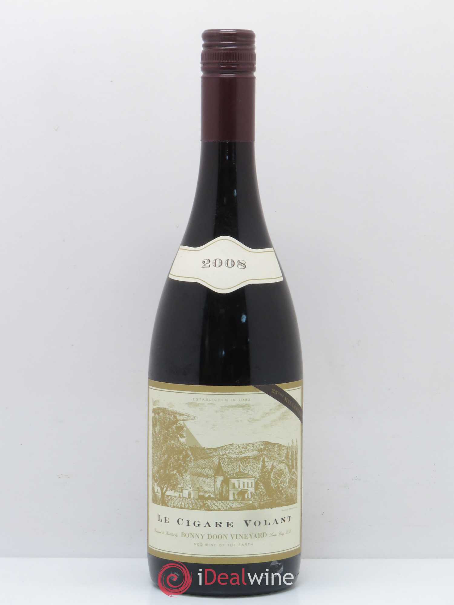 Santa Cruz Bonny Doon (Domaine) Cigare Volant 2008 - Lot de 1 bouteille - 0