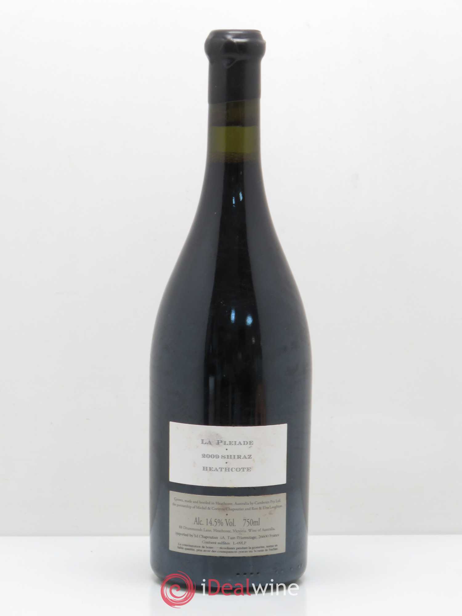 Australie Cambrien La Pleiade Chapoutier 2009 - Lot de 1 bouteille - 1