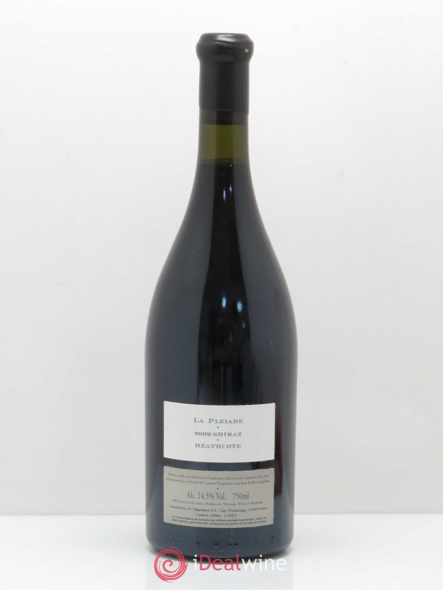 Australie Cambrien La Pleiade Chapoutier 2009 - Lot de 1 bouteille - 1