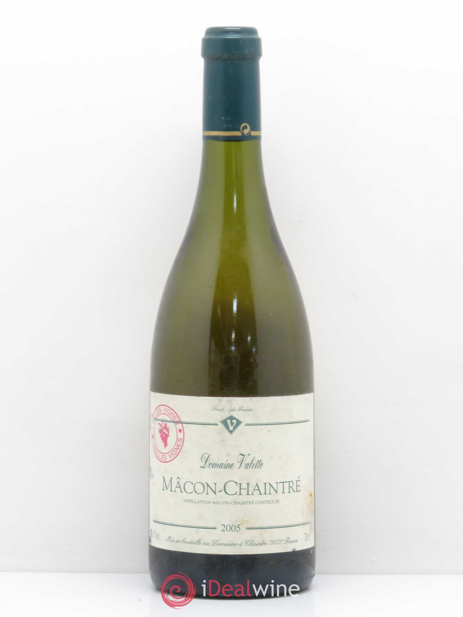 Mâcon Chaintré Valette (Domaine) Vieilles Vignes 2005 - Lot de 1 bouteille - 0