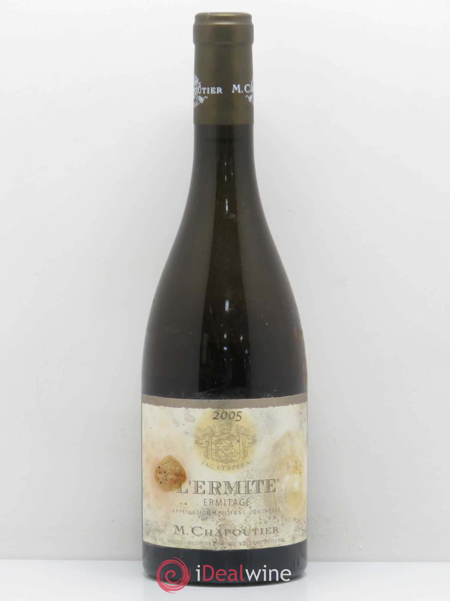 Hermitage Ermitage l'Ermite Chapoutier 2005 - Lot de 1 bouteille - 0