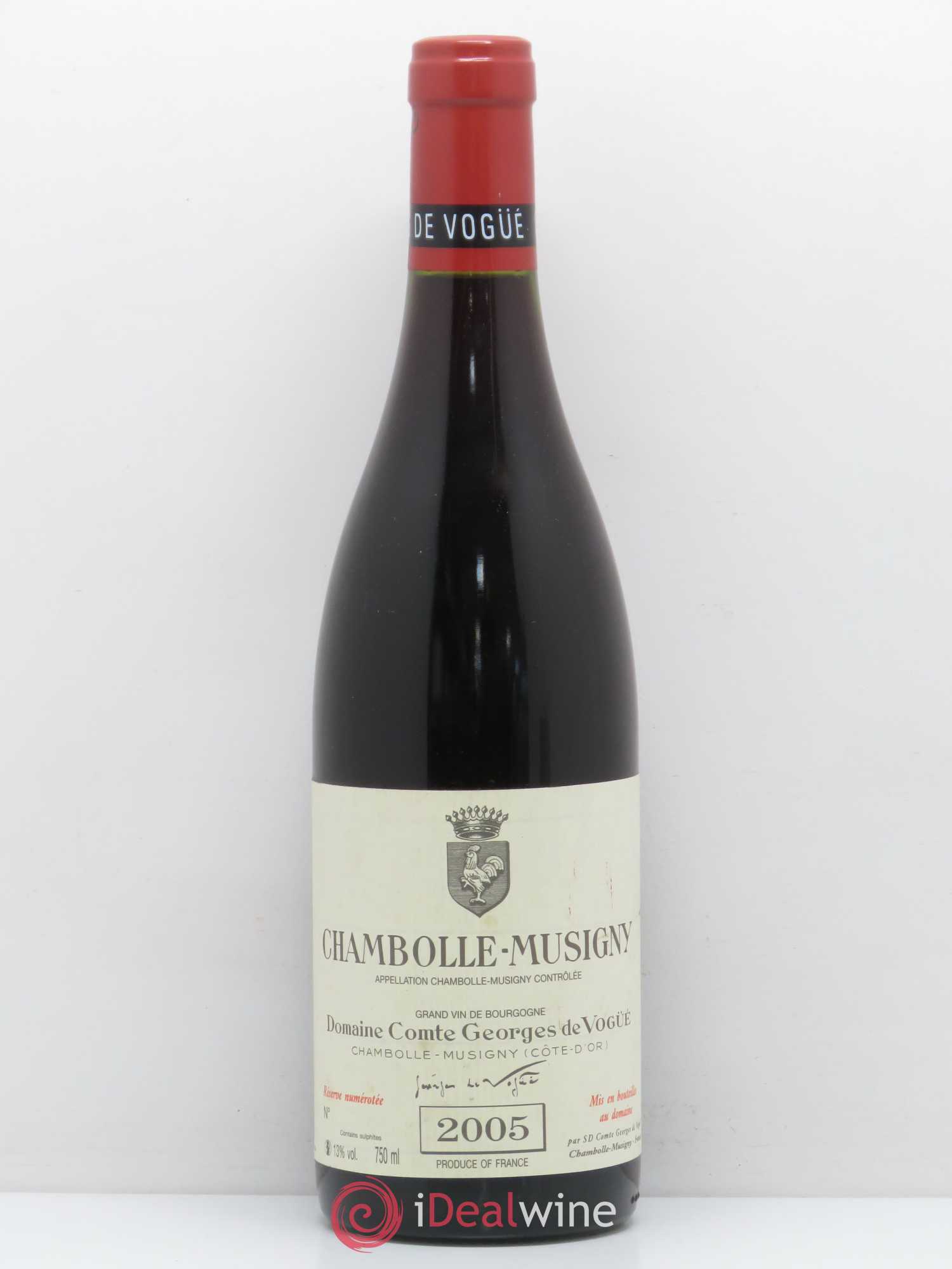 Chambolle-Musigny Comte Georges de Vogüé 2005 - Lot de 1 bouteille - 0
