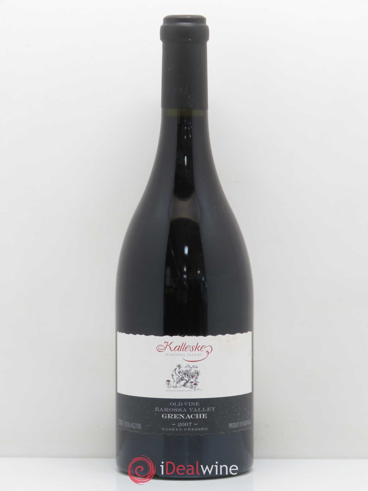 Australie Kalleske Old Vine Grenache Barossa Valley (sans prix de réserve) 2007 - Posten von 1 Flasche - 0
