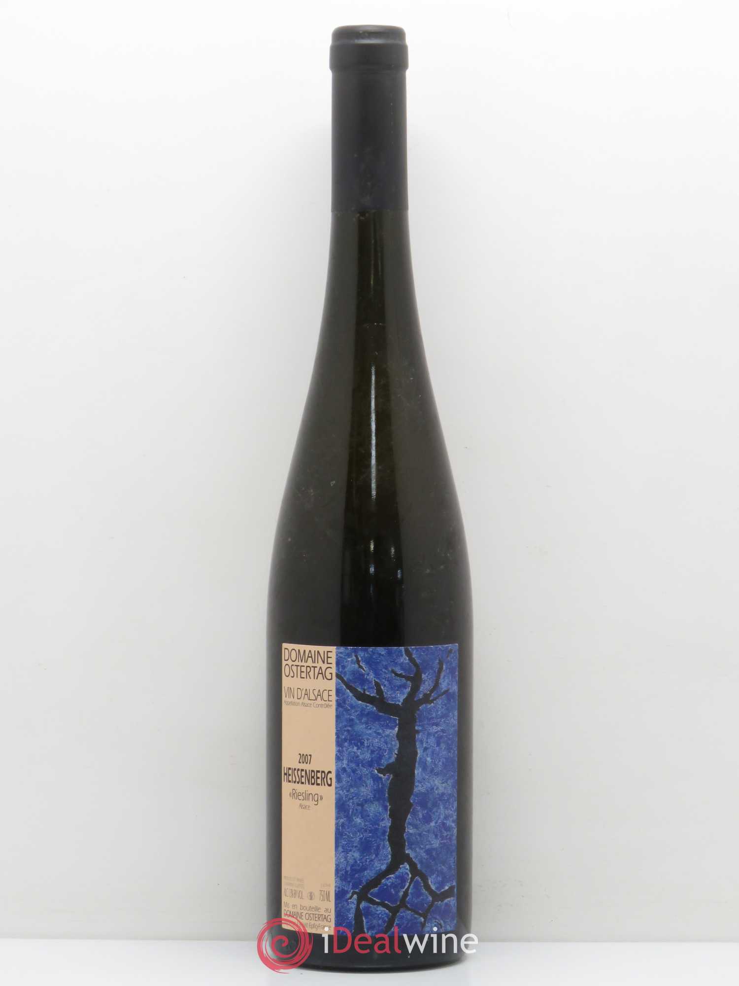 Alsace Riesling Heissenberg Ostertag (Domaine) 2007 - Lot de 1 bouteille - 0