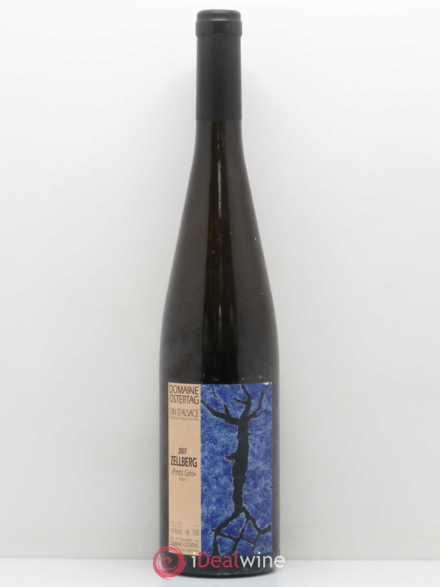 Pinot Gris Zellberg Domaine Ostertag 2007 - Posten von 1 Flasche - 0