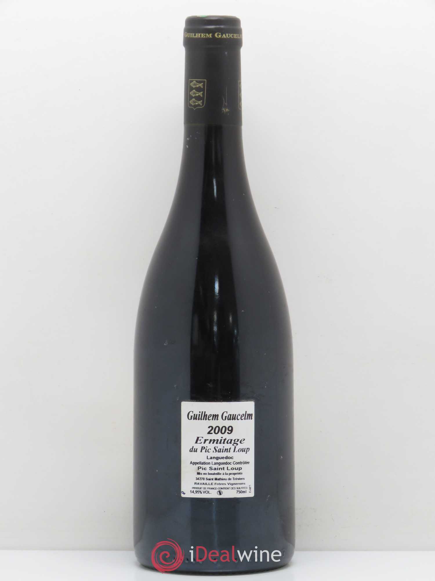 Pic Saint-Loup Héritage du Pic Saint-Loup (anciennement Ermitage) Guilhem Gaucelm 2009 - Lot de 1 bouteille - 1