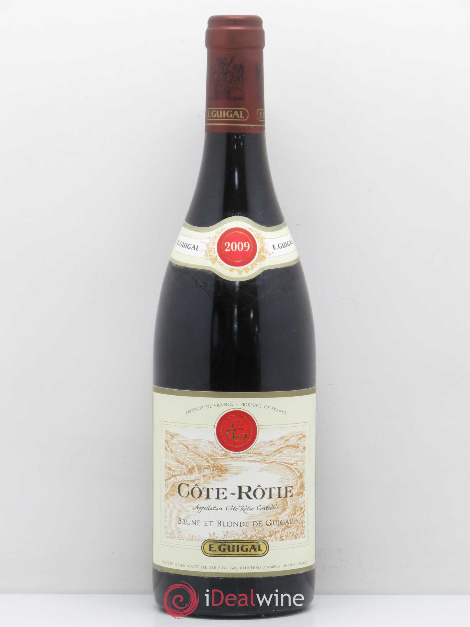 Côte-Rôtie Côtes Brune et Blonde Guigal 2009 - Lot de 1 bouteille - 0