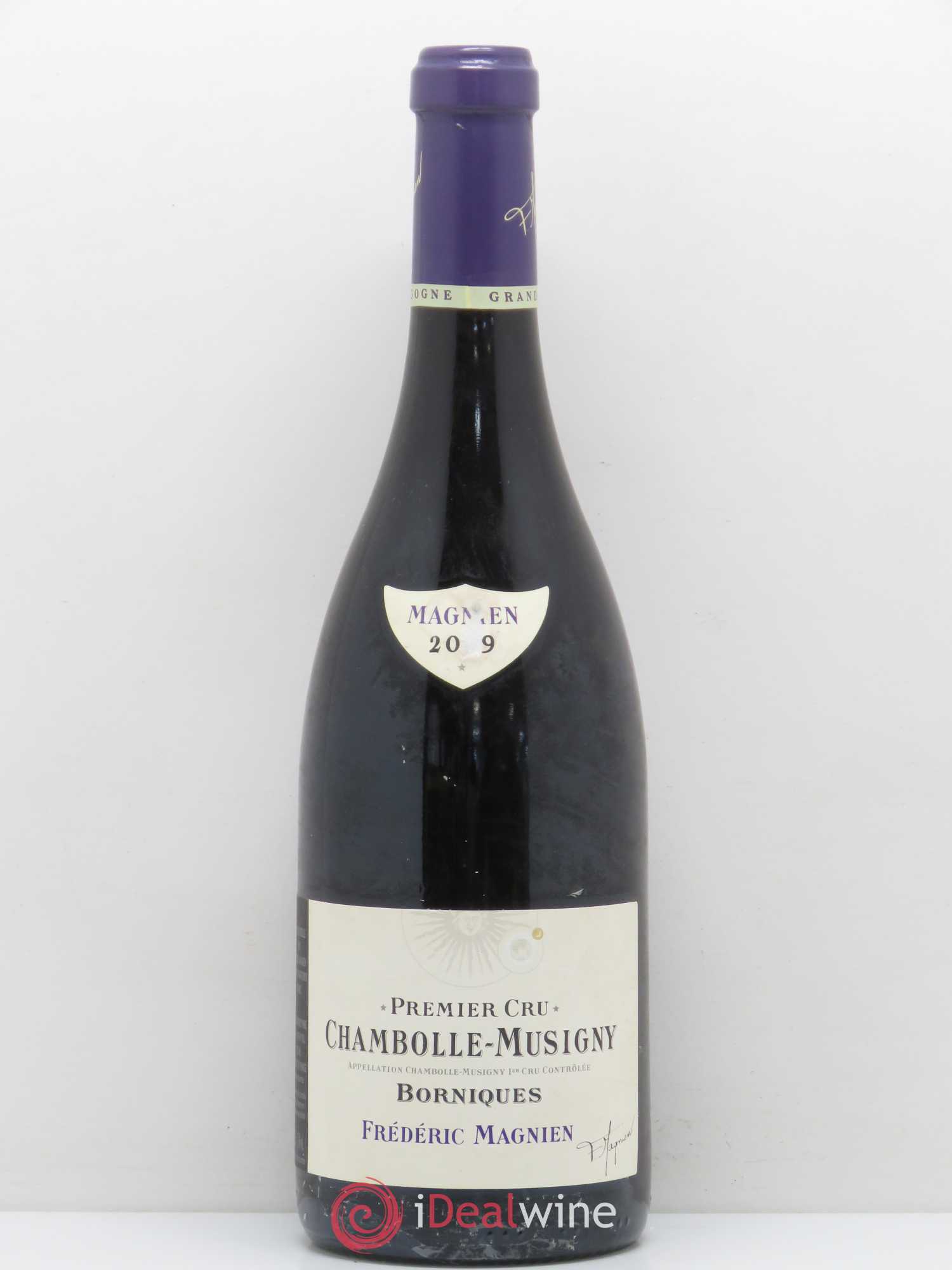 Chambolle-Musigny 1er Cru Borniques Frederic Magnien 2009 - Lot de 1 bouteille - 0