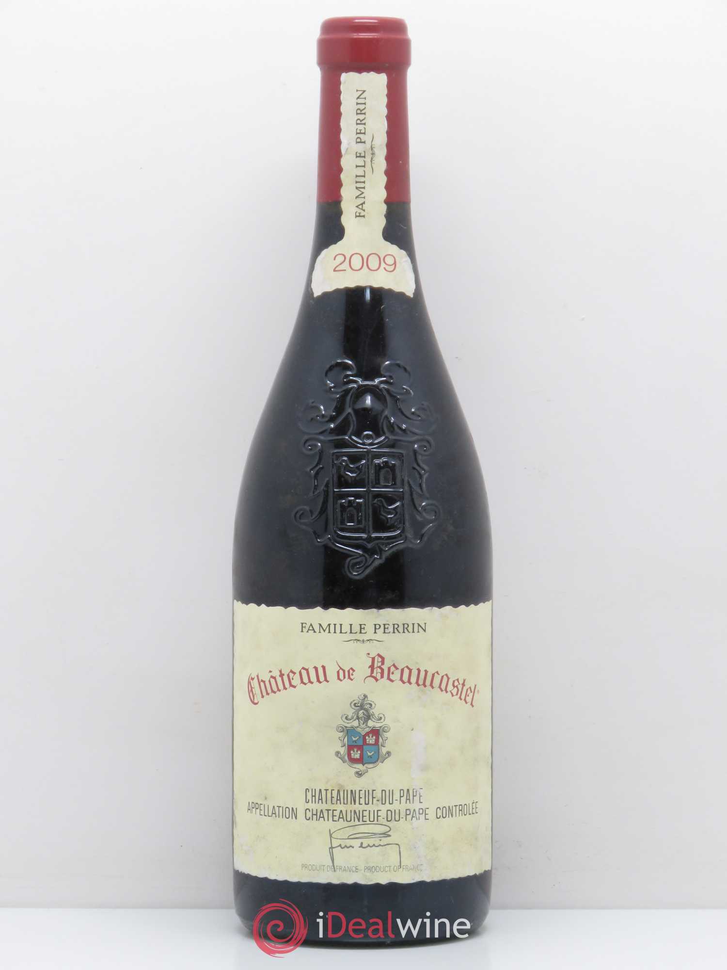 Châteauneuf-du-Pape Château de Beaucastel Famille Perrin 2009 - Lot de 1 bouteille - 0