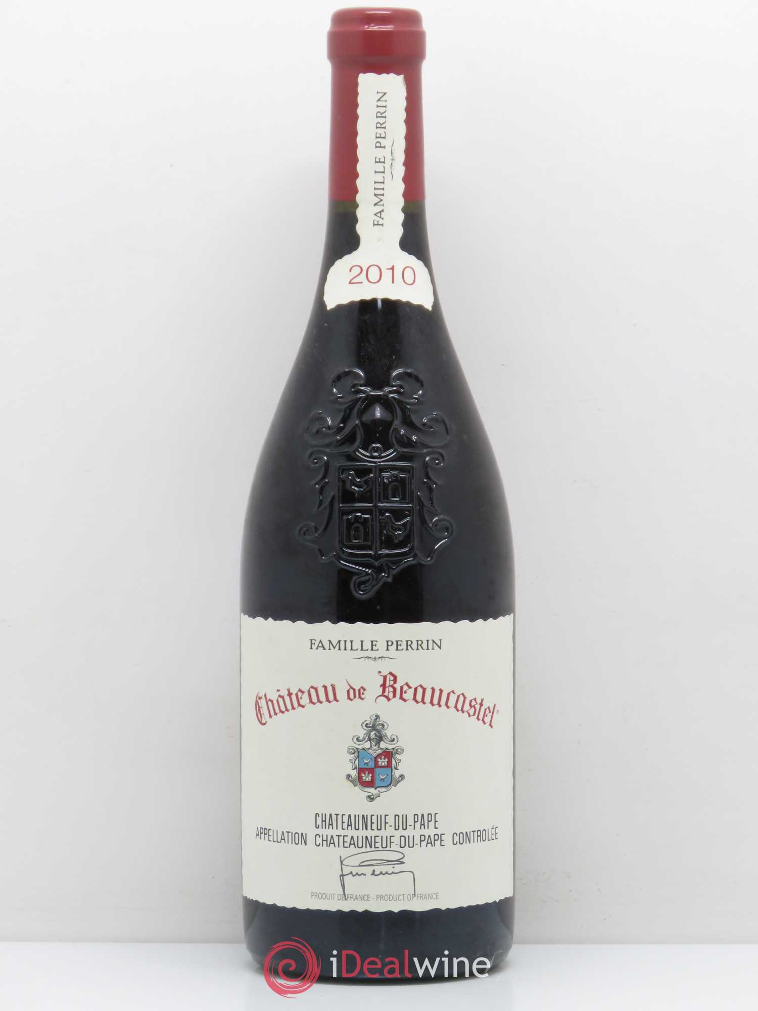 Châteauneuf-du-Pape Château de Beaucastel Famille Perrin 2010 - Lot de 1 bouteille - 0