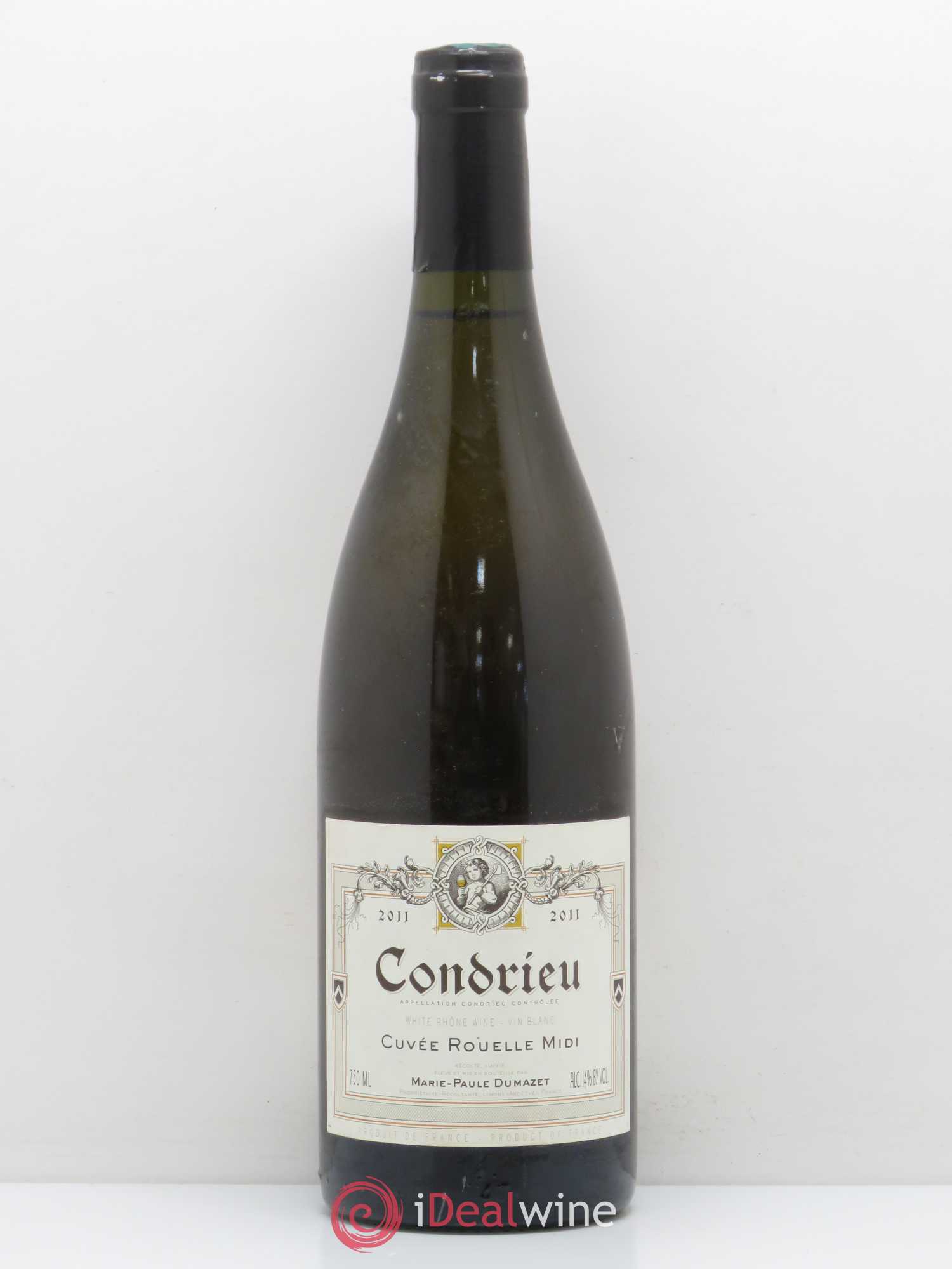 Condrieu Rouelle Midi Domaine Dumazet 2011 - Posten von 1 Flasche - 0