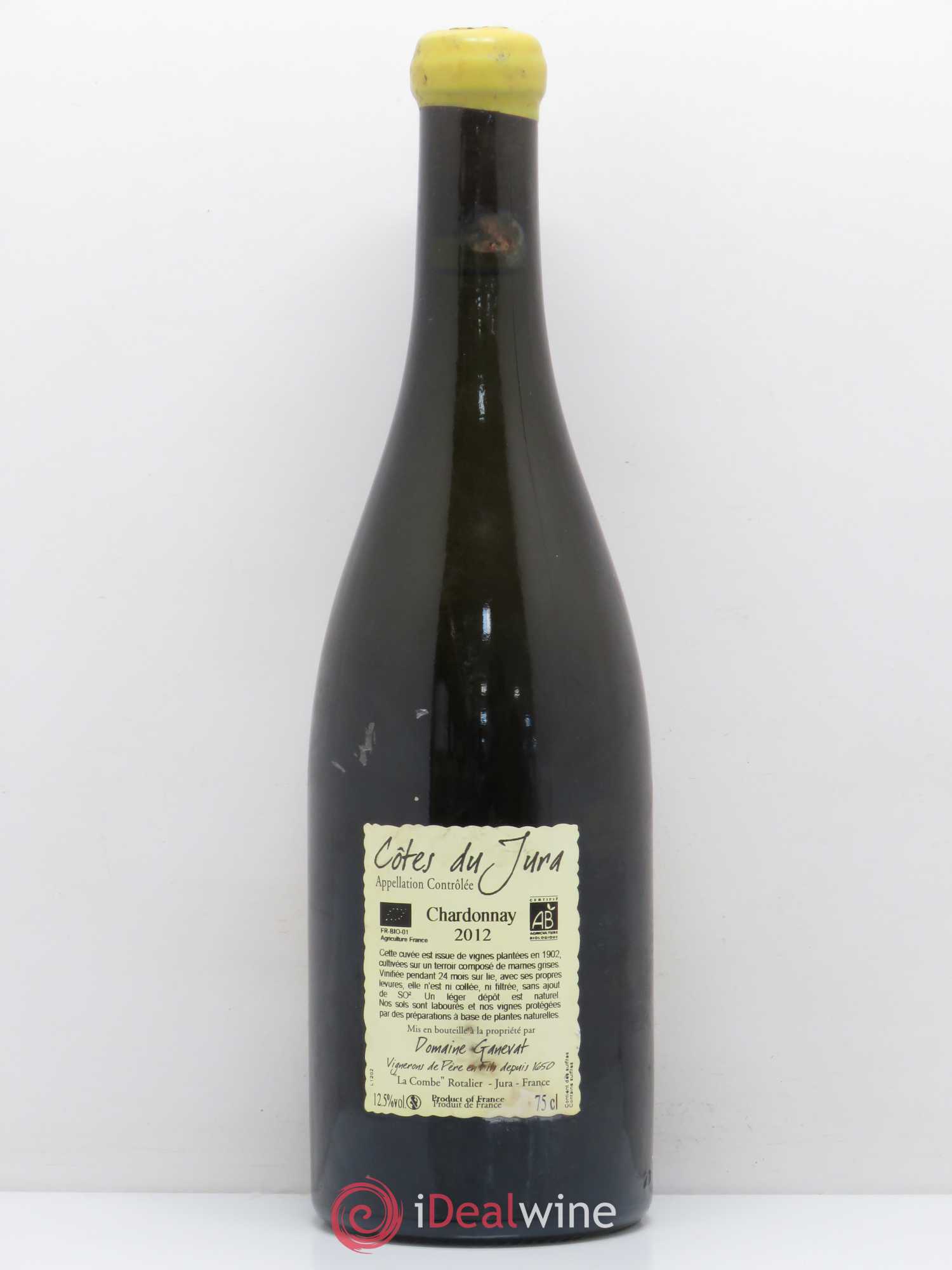 Côtes du Jura Les Chalasses Vieilles Vignes Jean-François Ganevat (Domaine) 2012 - Lot de 1 bouteille - 1