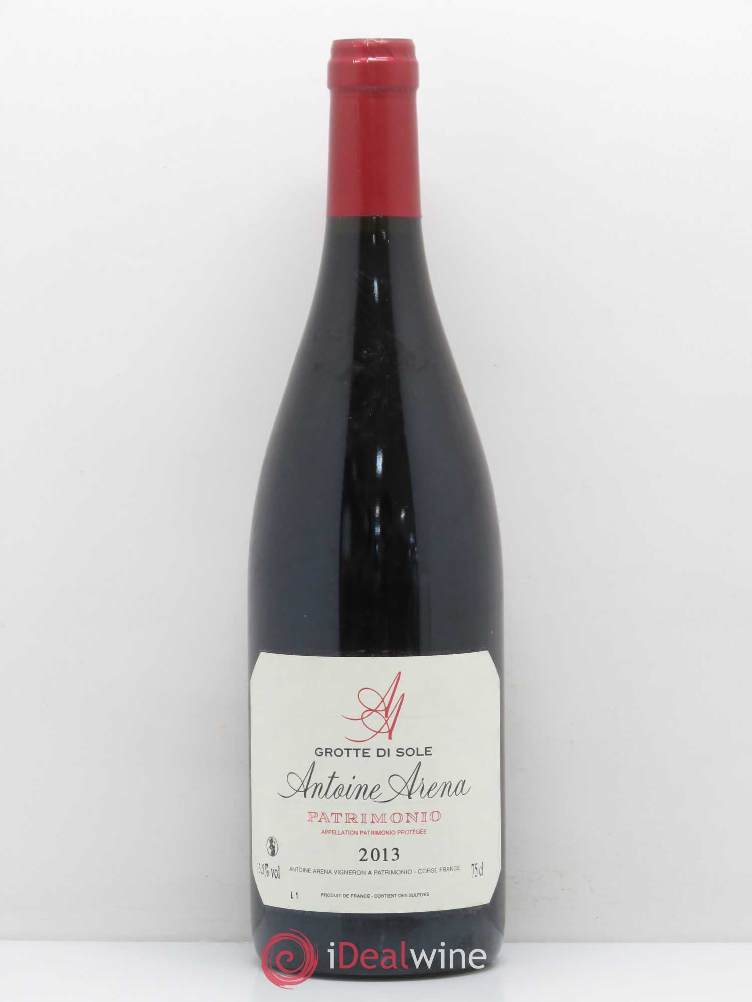 Patrimonio Grotte di Sole Antoine Arena 2013 - Lot de 1 bouteille - 0