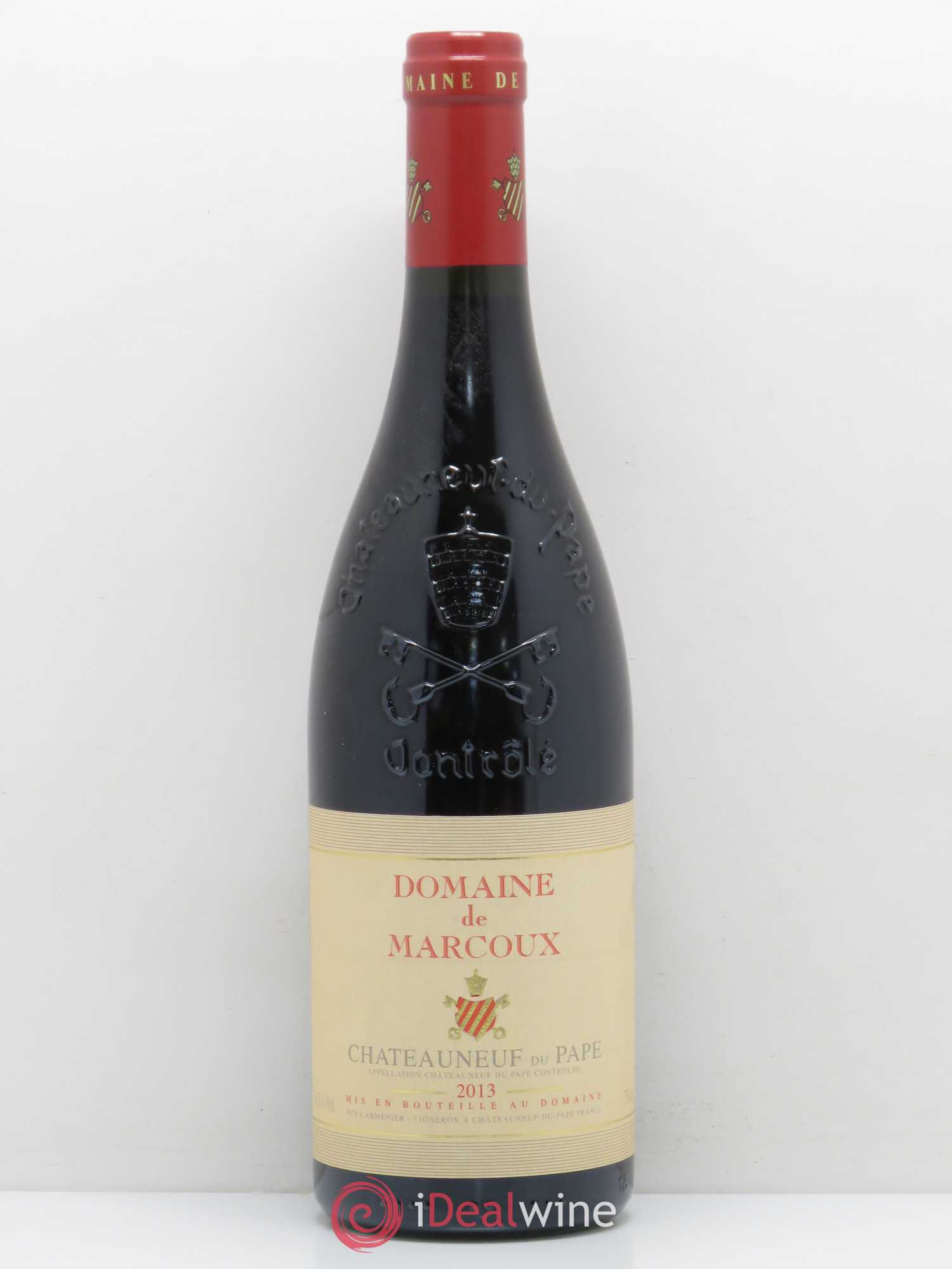 Châteauneuf-du-Pape Marcoux (Domaine de) 2013 - Lot de 1 bouteille - 0