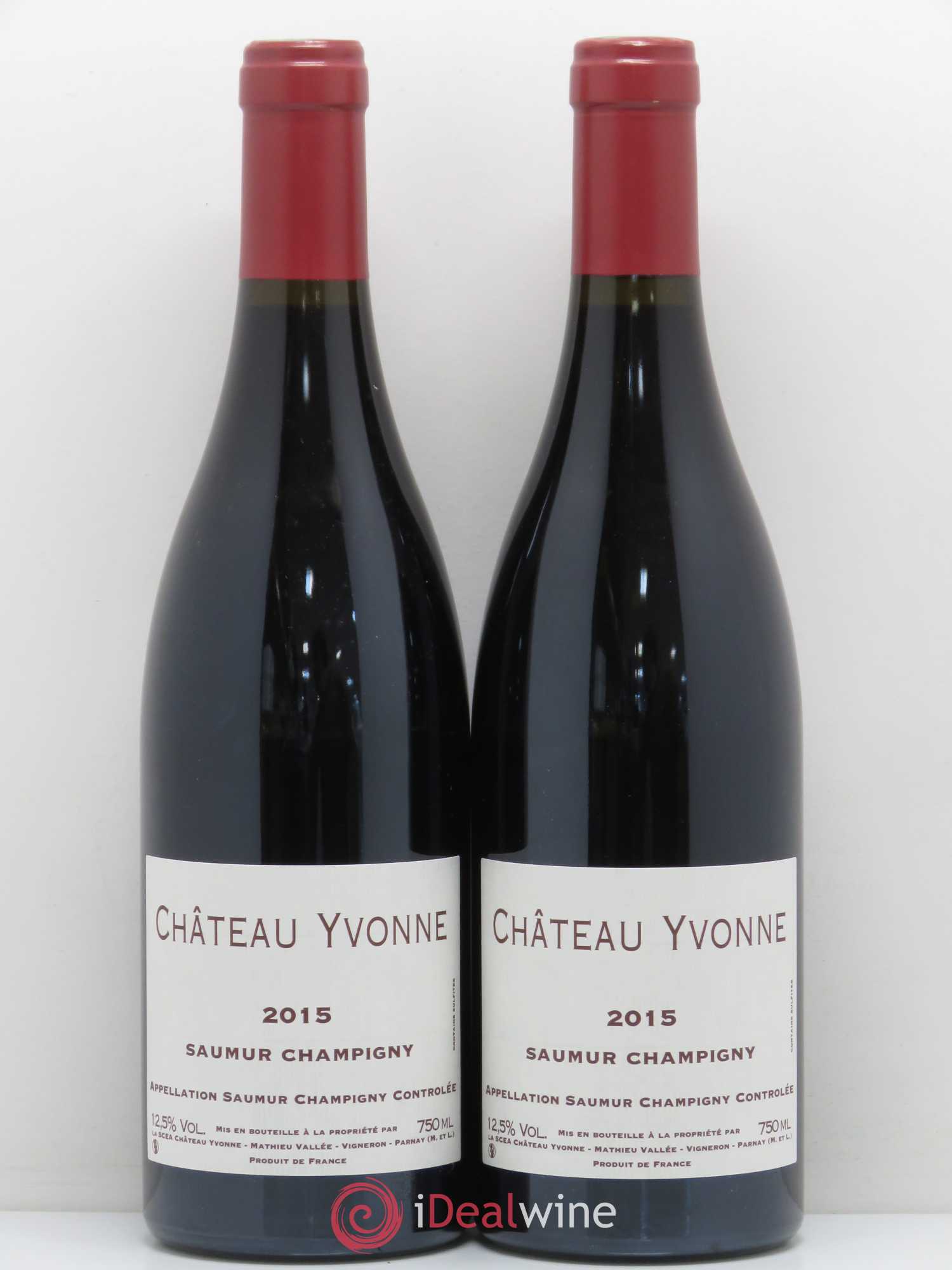 Saumur-Champigny Château Yvonne 2015 - Lot de 2 bouteilles - 0