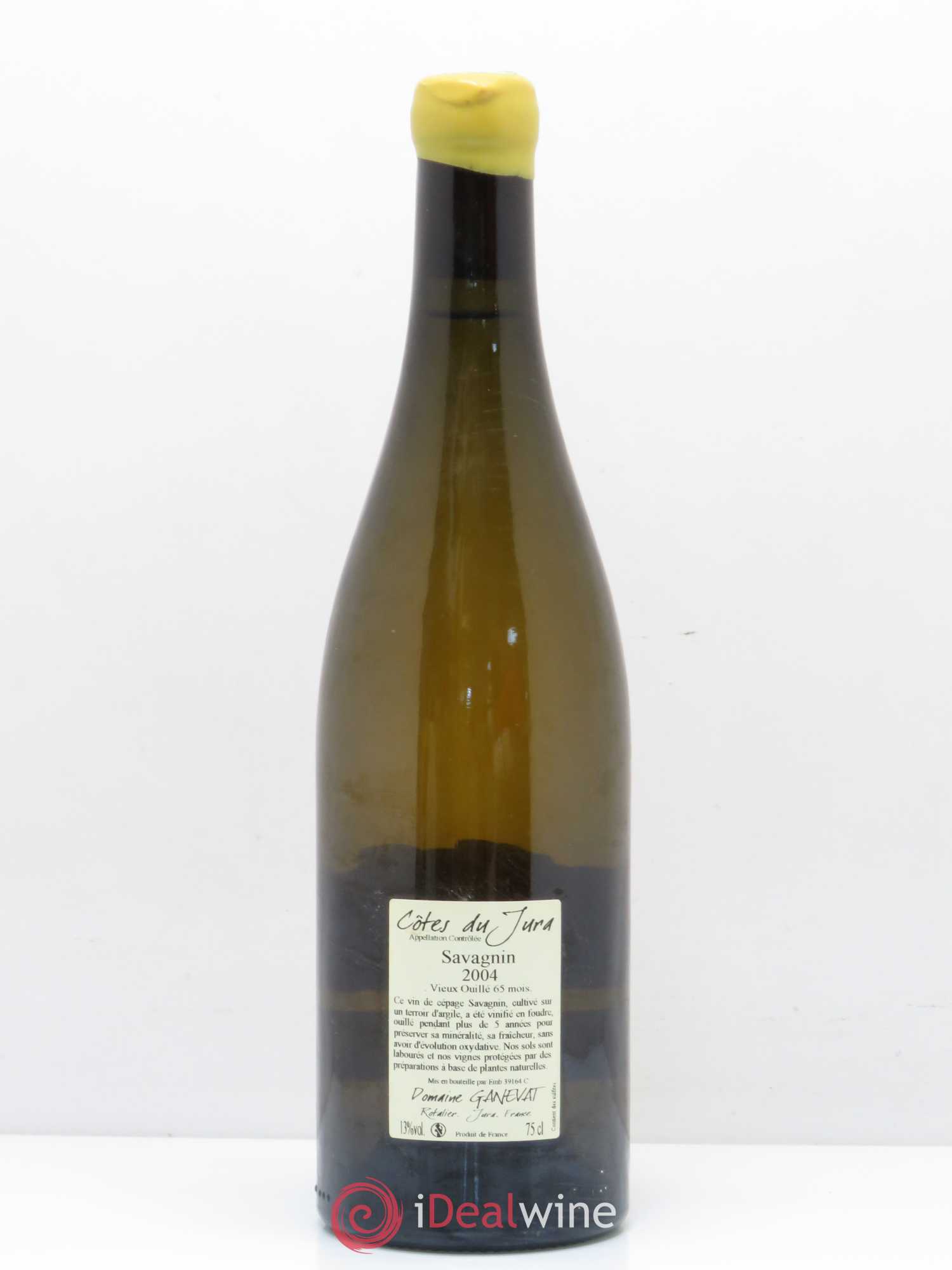 Côtes du Jura Schiste Savagnin Vieux Ouille 65 Mois Jean François Ganevat 2004 - Posten von 1 Flasche - 1
