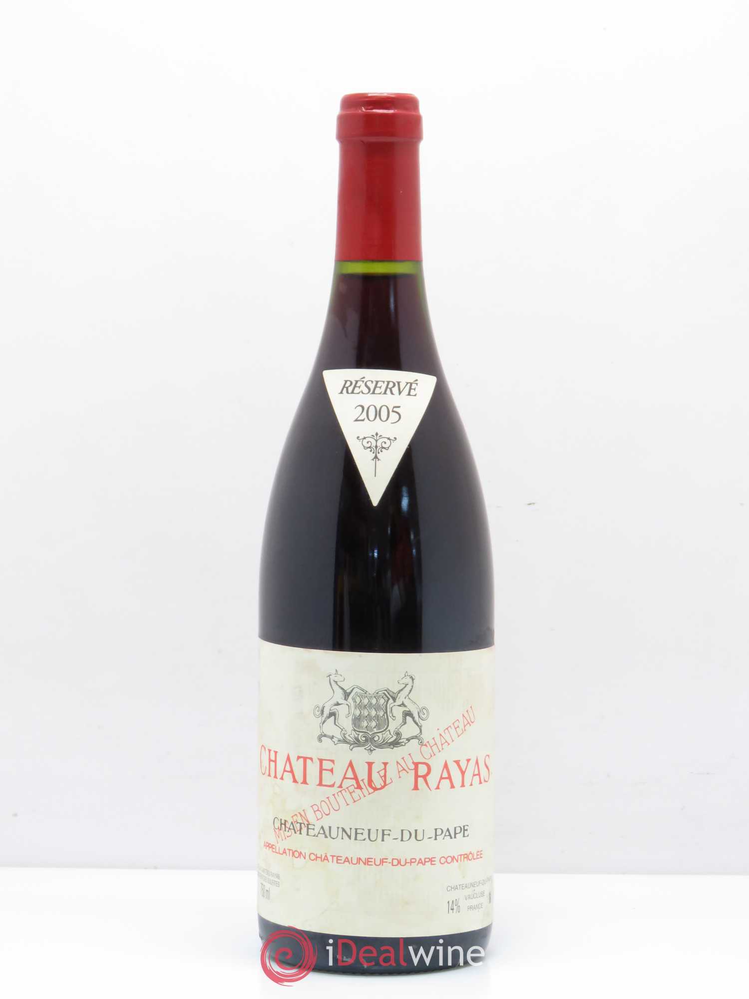 Châteauneuf-du-Pape Château Rayas Emmanuel Reynaud 2005 - Lot de 1 bouteille - 0