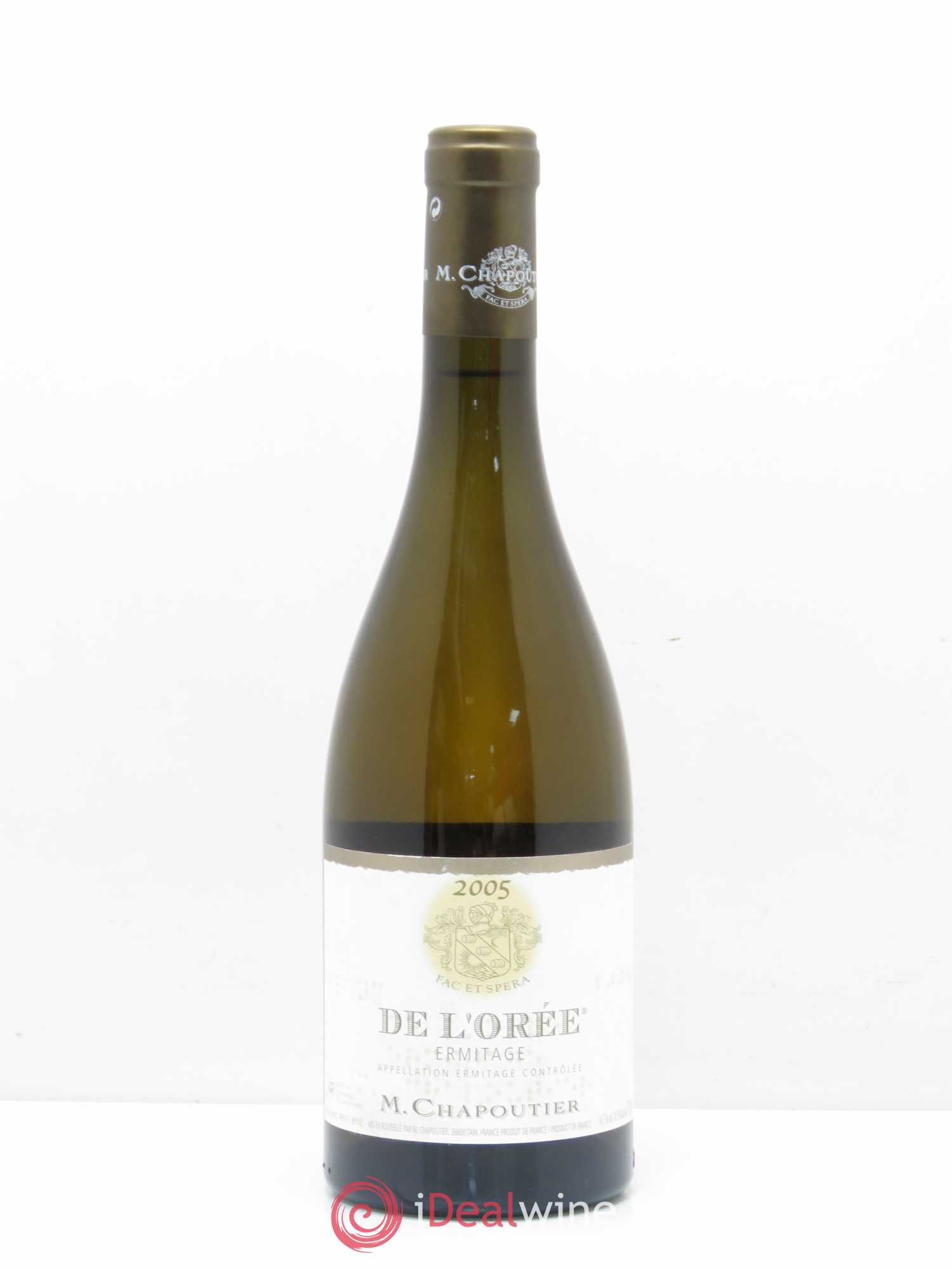 Hermitage Ermitage de l'Orée Chapoutier 2005 - Posten von 1 Flasche - 0