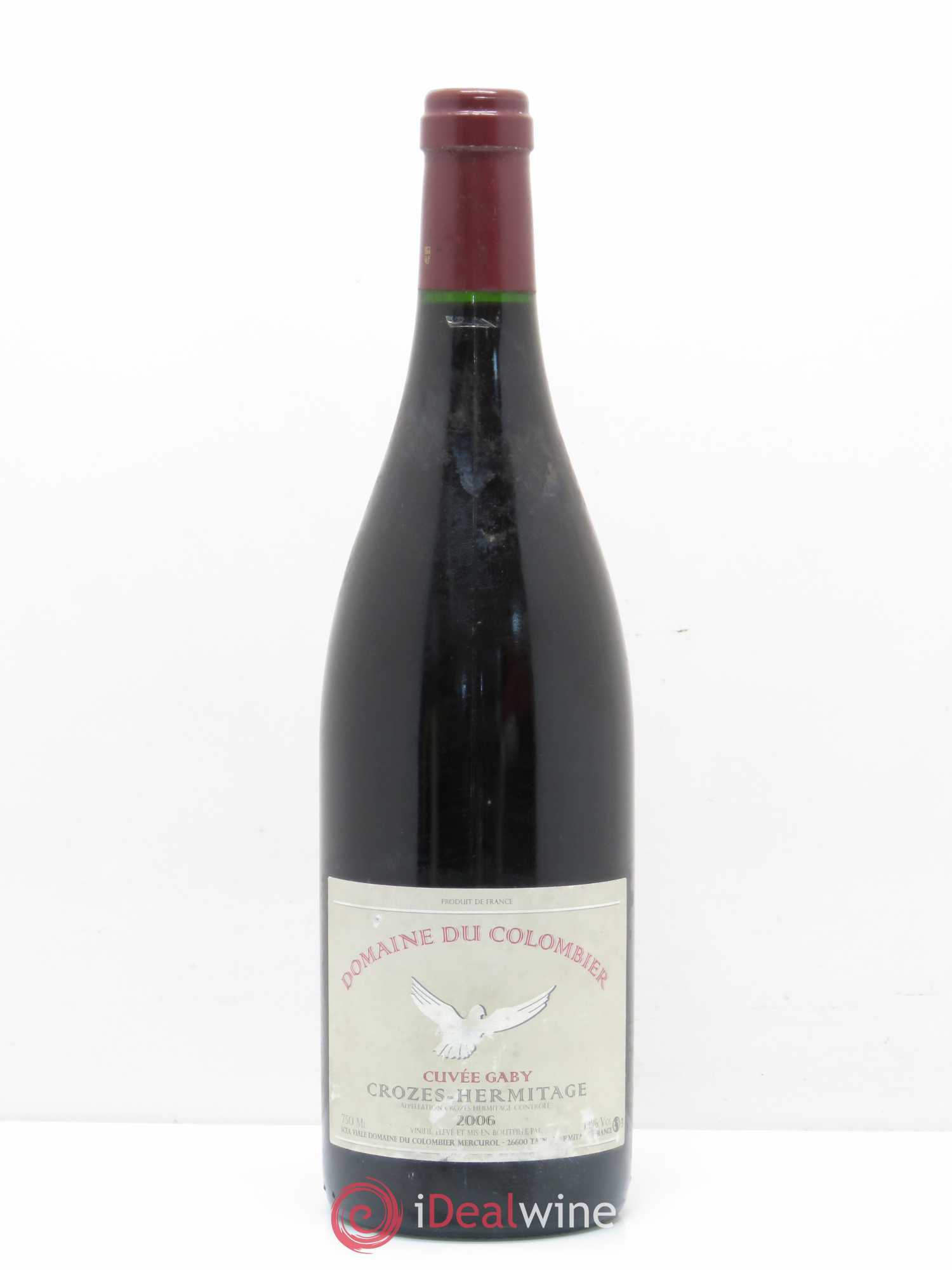Crozes-Hermitage Cuvée Gaby Colombier (Domaine du) 2006 - Lot de 1 bouteille - 0