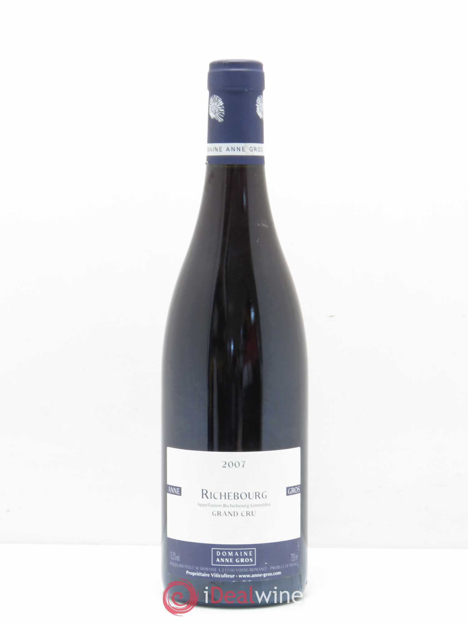 Richebourg Grand Cru Anne Gros 2007 - Posten von 1 Flasche - 0