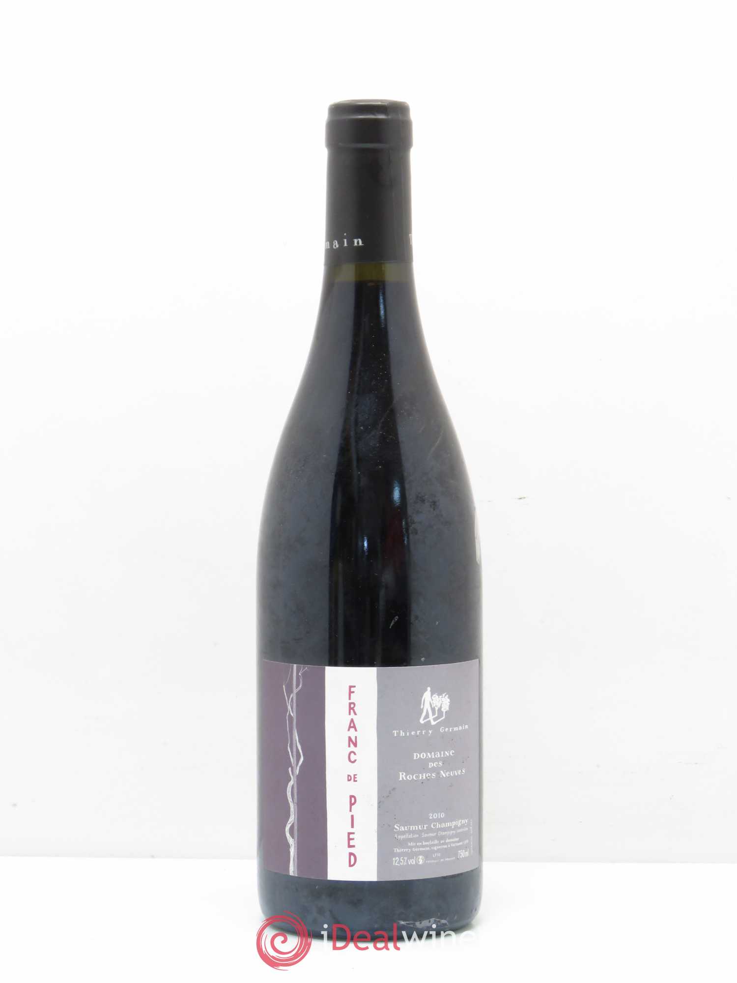 Saumur-Champigny Franc de pied Domaine des Roches Neuves - Thierry Germain 2010 - Lot de 1 bouteille - 0