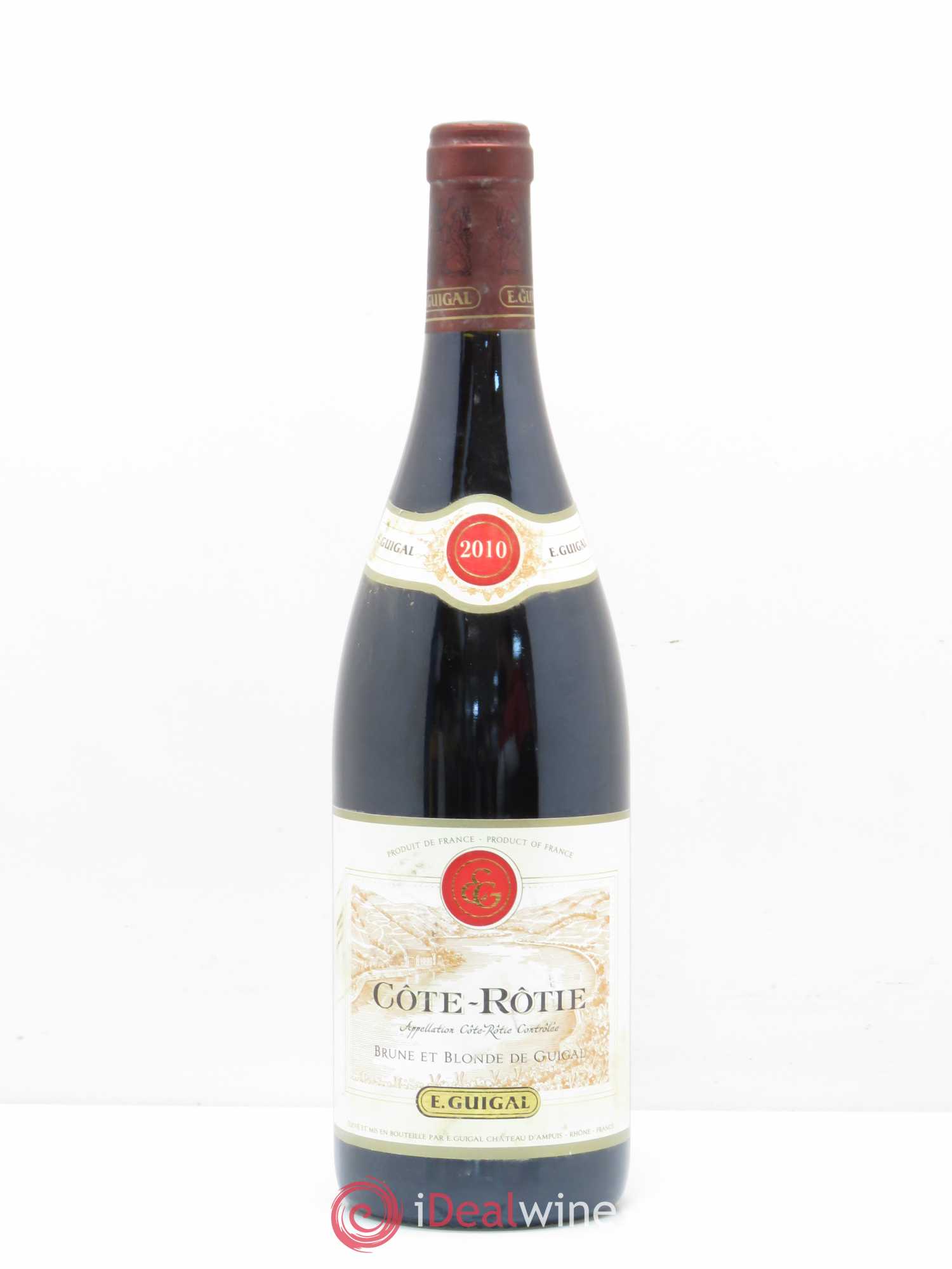 Côte-Rôtie Côtes Brune et Blonde Guigal 2010 - Lot de 1 bouteille - 0