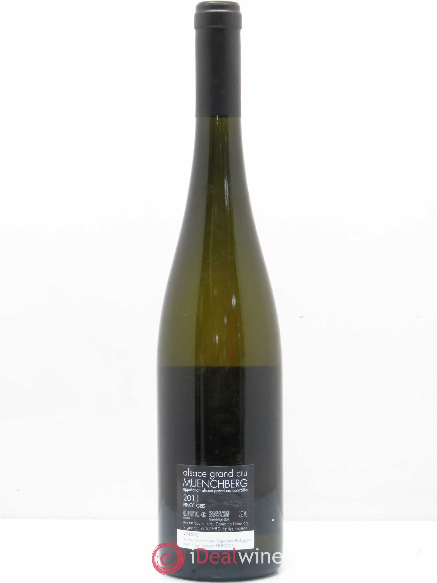 Alsace Pinot Gris Grand Cru Muenchberg A360P Ostertag (Domaine) 2011 - Lot de 1 bouteille - 1