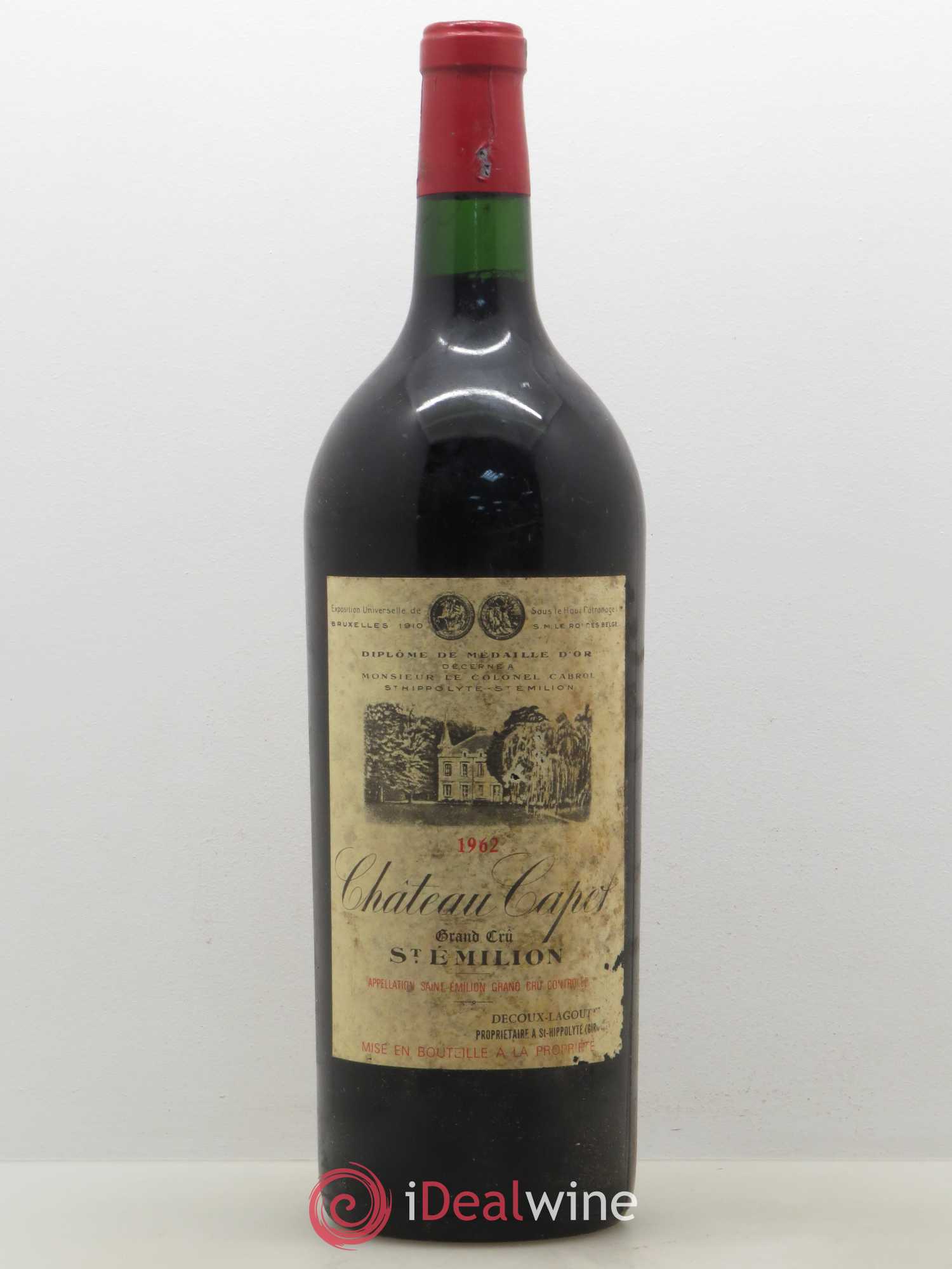 Saint-Émilion Château Capet 1962 - Lot de 1 magnum - 0