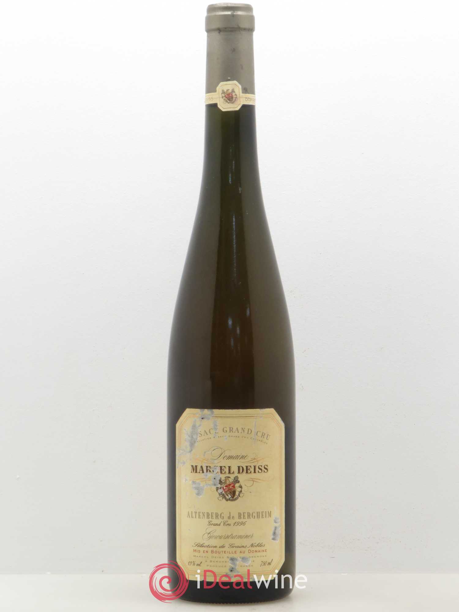 Alsace Gewurztraminer Sélection de Grains Nobles Grand Cru Altenberg de Bergheim Marcel Deiss (Domaine) 1996 - Lotto di 1 bottiglia - 0