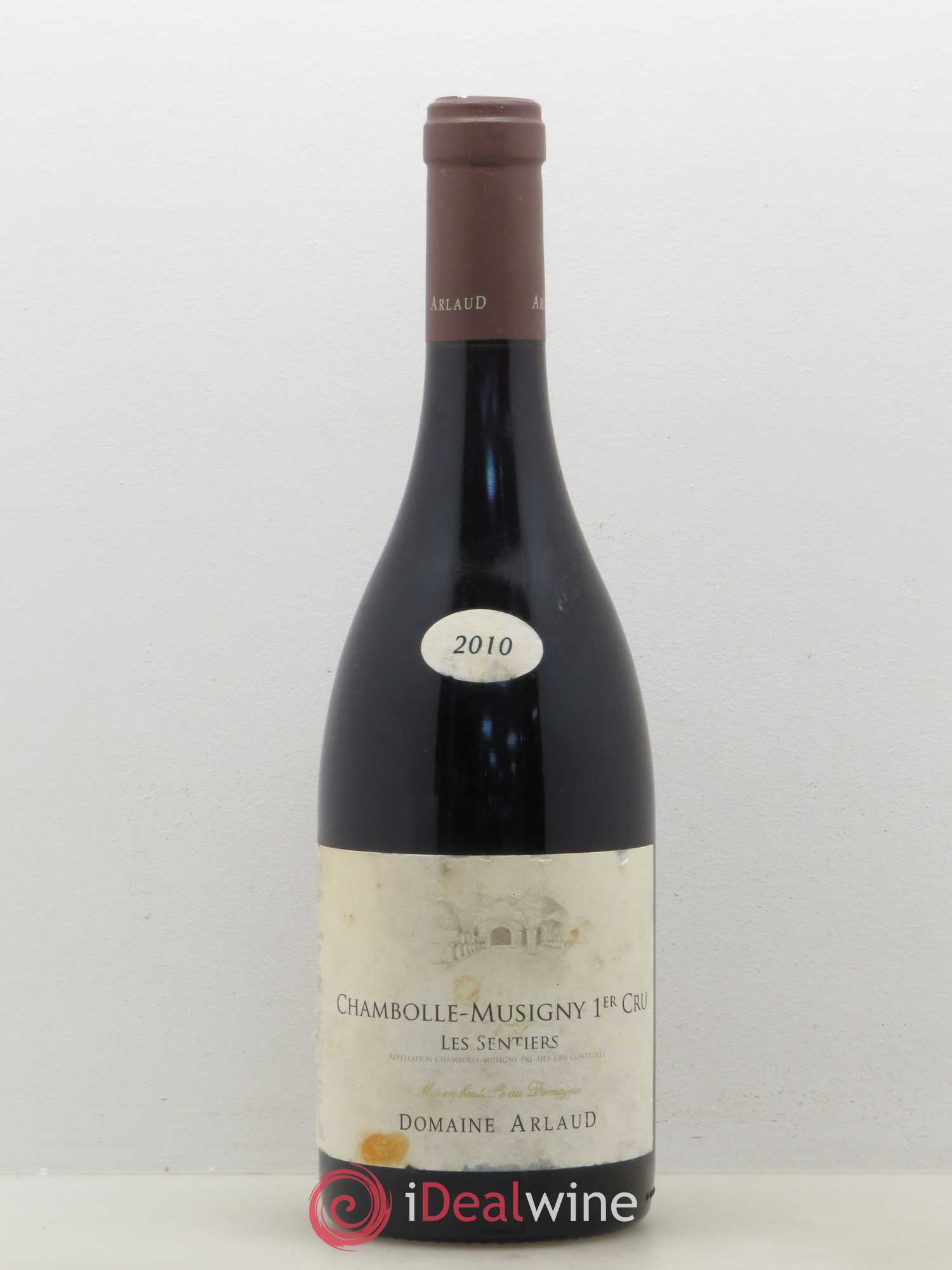 Chambolle-Musigny 1er Cru Les Sentiers Arlaud 2010 - Lot de 1 bouteille - 0