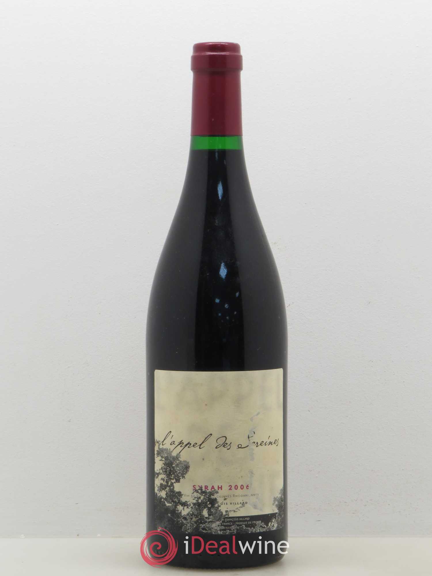 Collines Rhodaniennes L'Appel des Sereines François Villard 2006 - Lot de 1 bouteille - 0