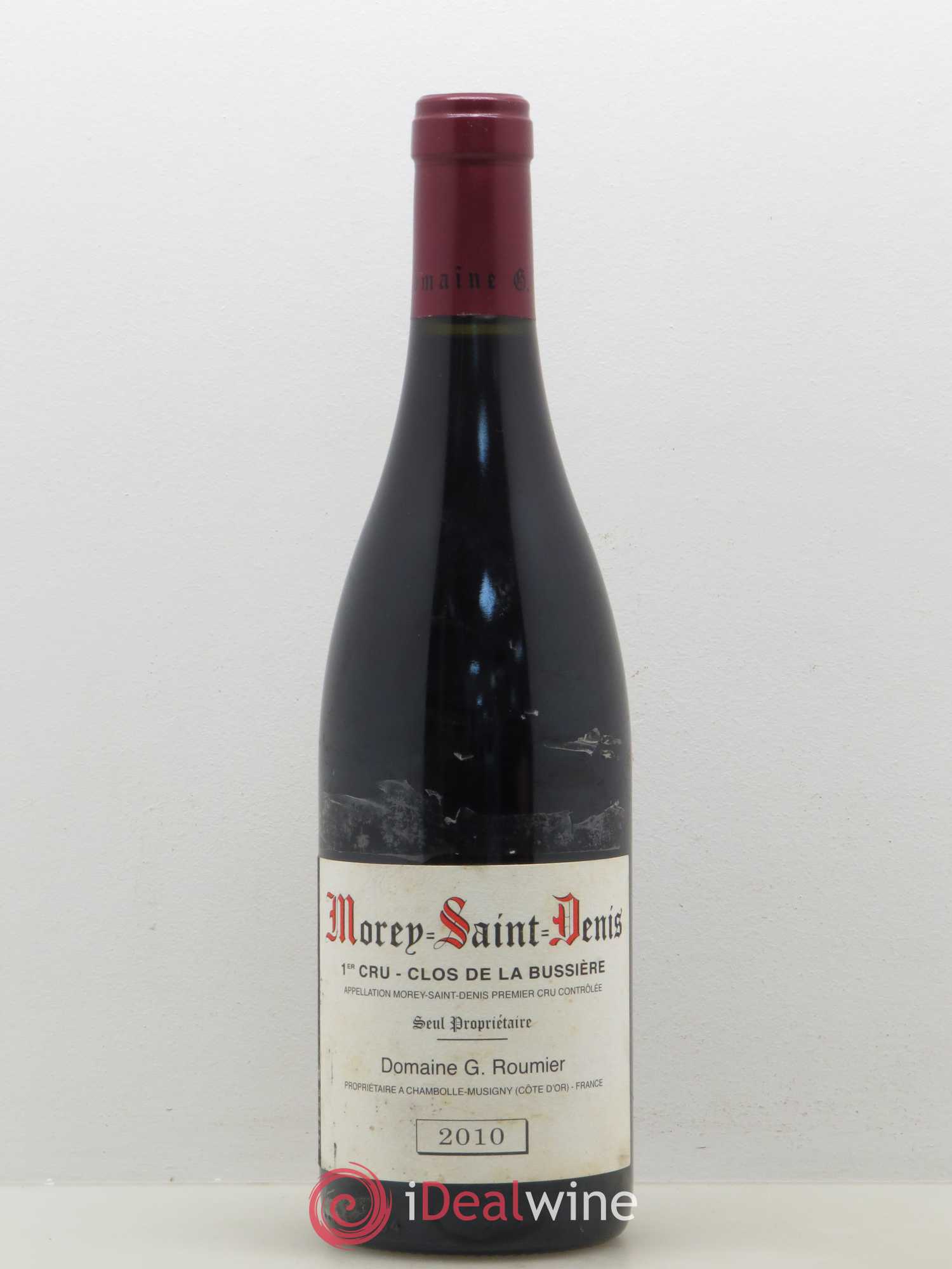 Morey-Saint-Denis 1er Cru Clos de la Bussière Georges Roumier (Domaine) 2010 - Lot de 1 bouteille - 0