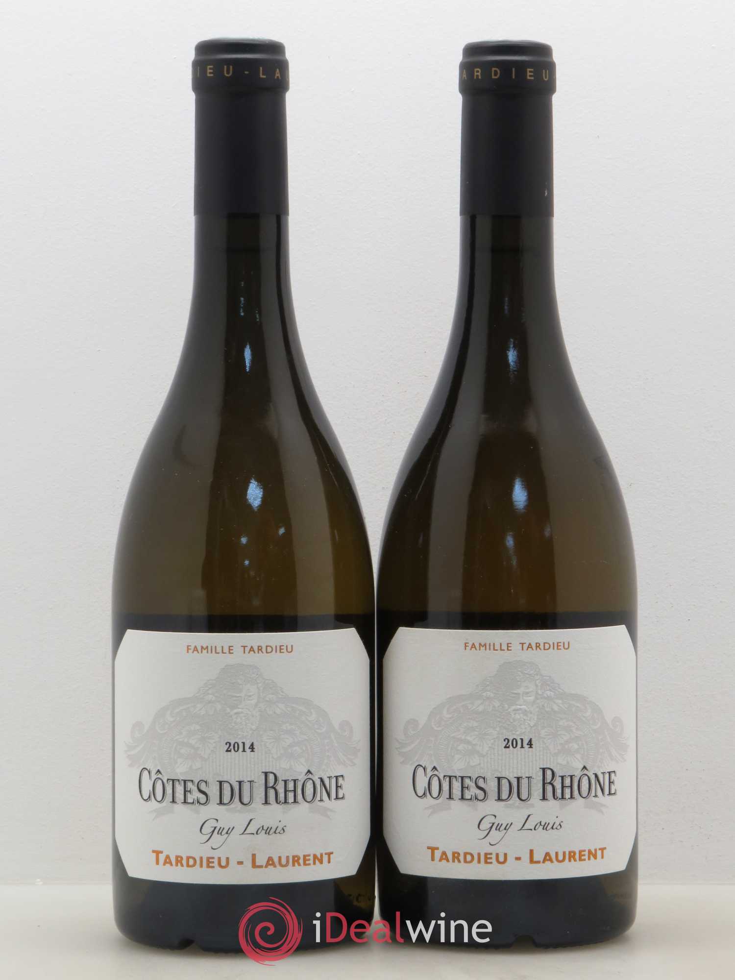 Côtes-du-Rhône Maison Tardieu-Laurent Cuvée Guy Louis (sans prix de réserve) 2014 - Posten von 2 Flaschen - 0