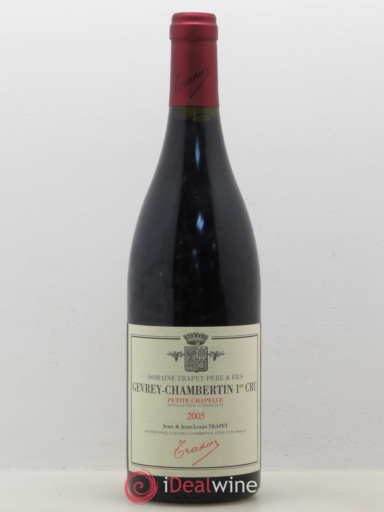 Gevrey-Chambertin 1er Cru Petite Chapelle Domaine Trapet 2005 - Lot de 1 bouteille - 0