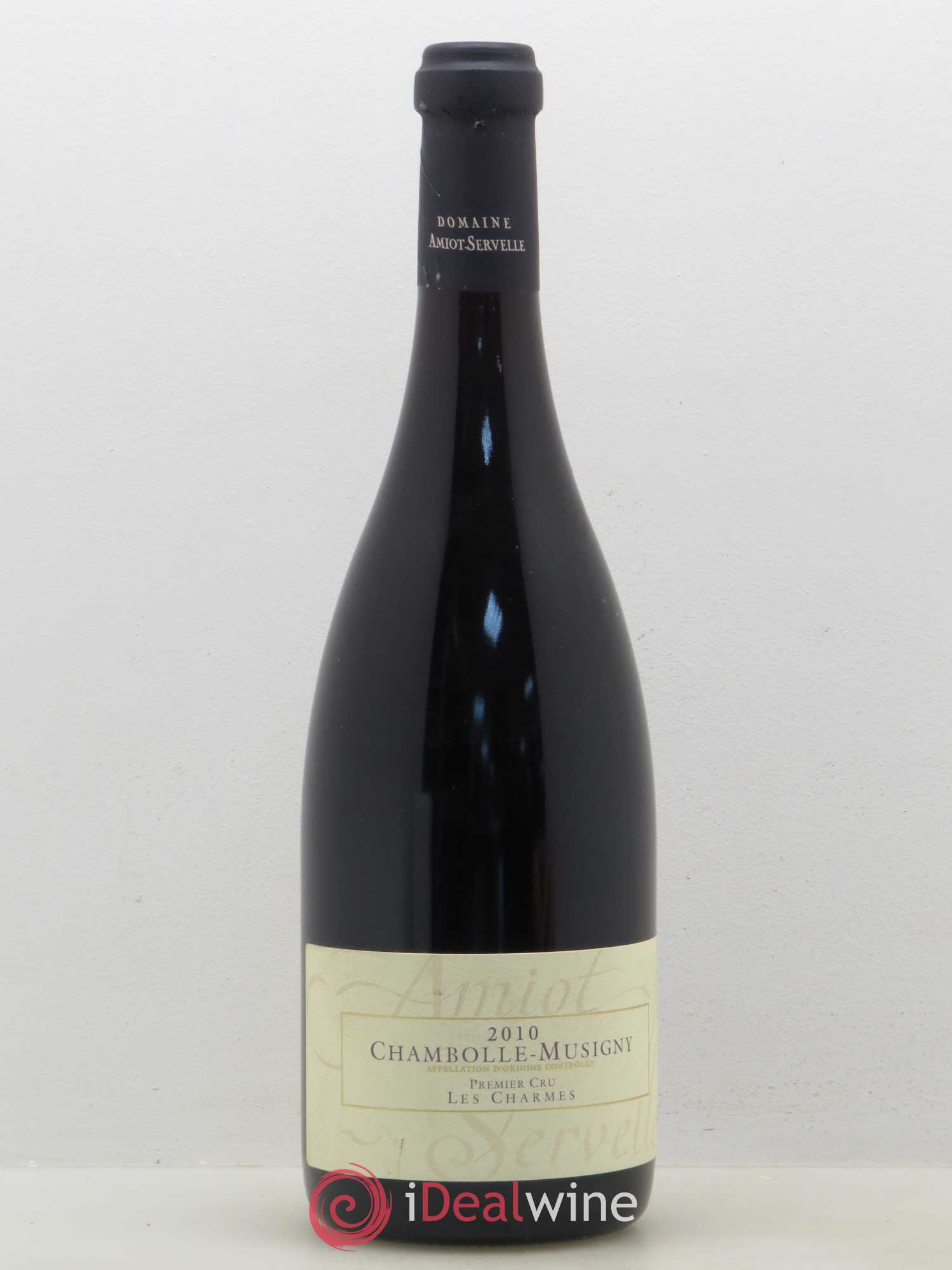 Chambolle-Musigny 1er Cru Les Charmes Amiot-Servelle 2010 - Lot de 1 bouteille - 0
