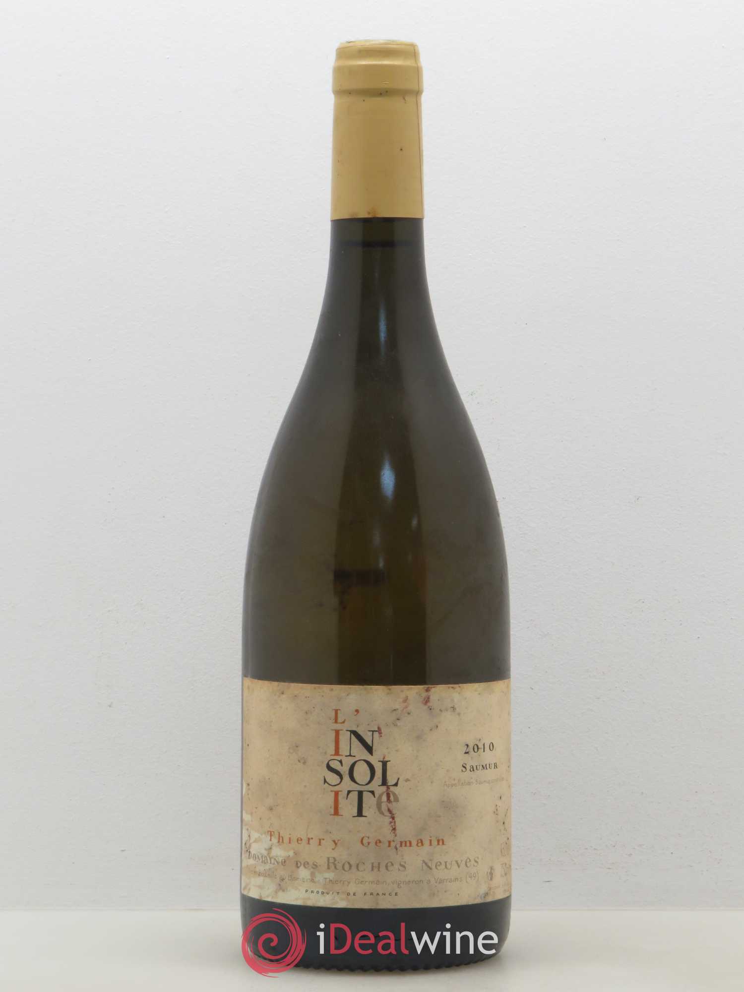 Saumur Insolite Domaine des Roches Neuves - Thierry Germain 2010 - Lot de 1 bouteille - 0