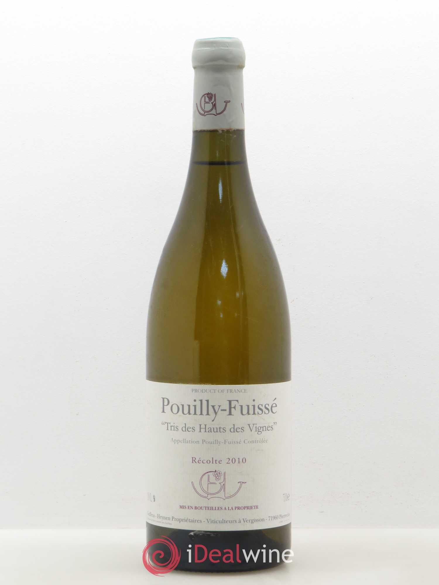 Pouilly-Fuissé Tri Des Hauts De Chavigne Domaine Guffens-Heynen 2010 - Posten von 1 Flasche - 0